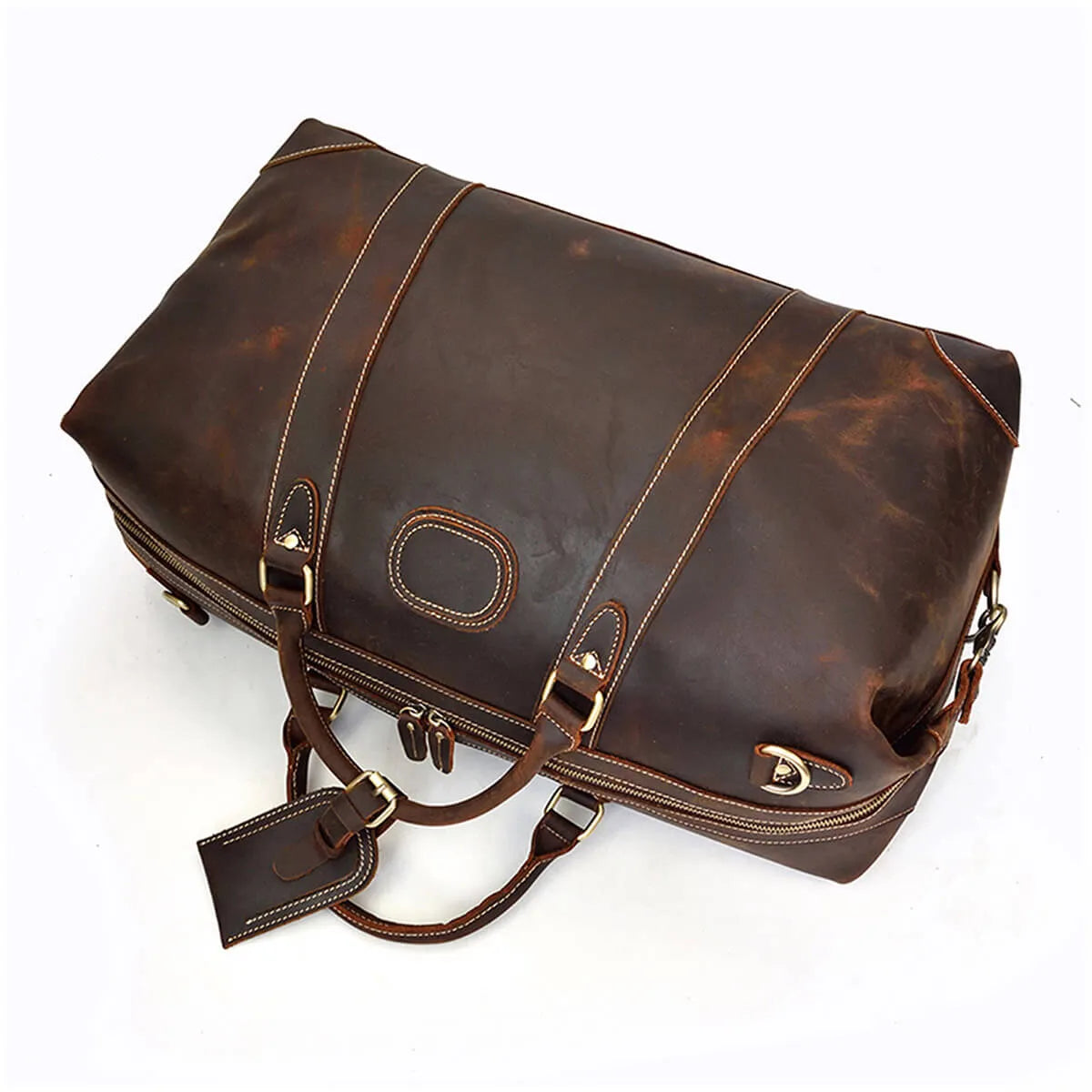 Luxury Travelling Bag Leather Duffel Bag