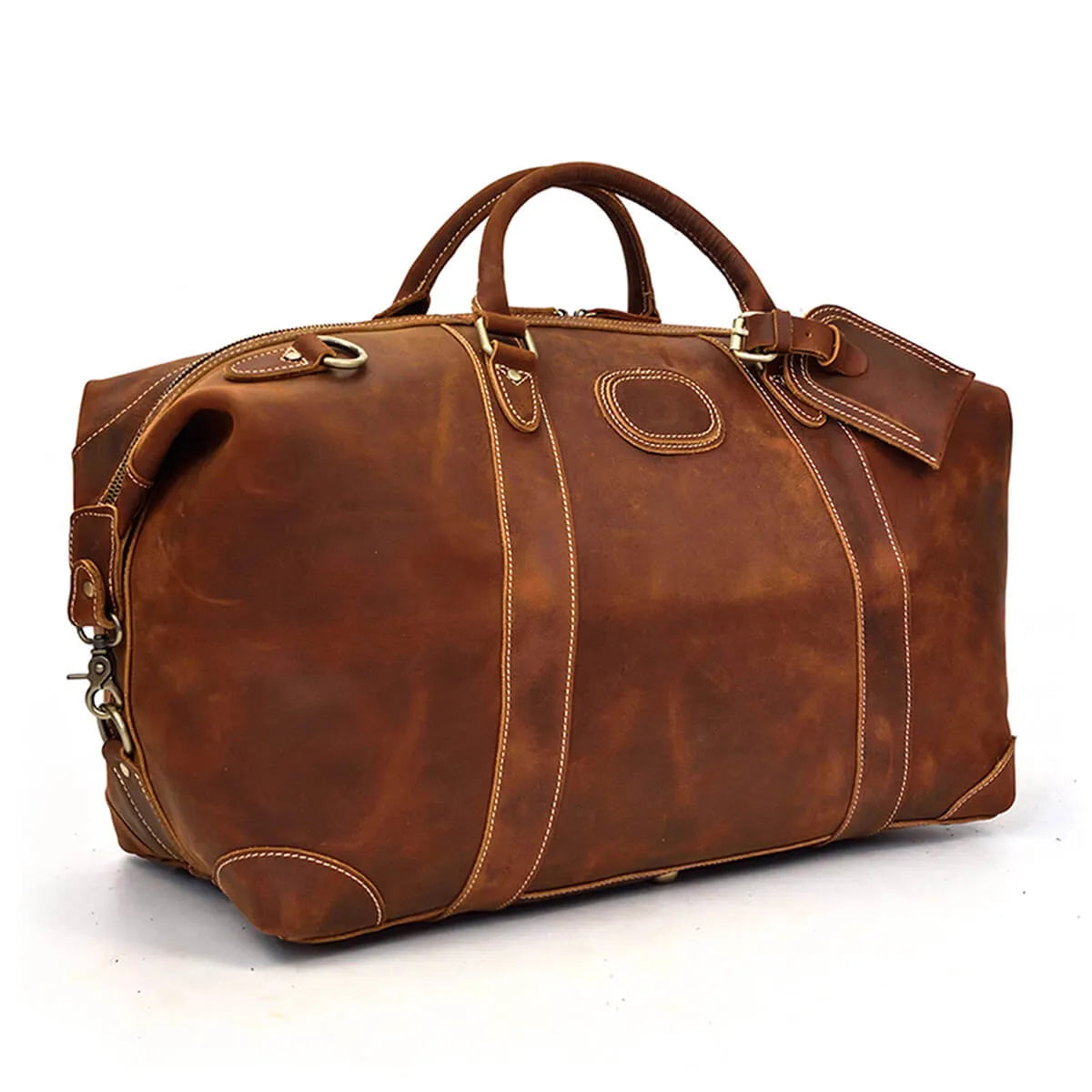 Luxury Travelling Bag Leather Duffel Bag