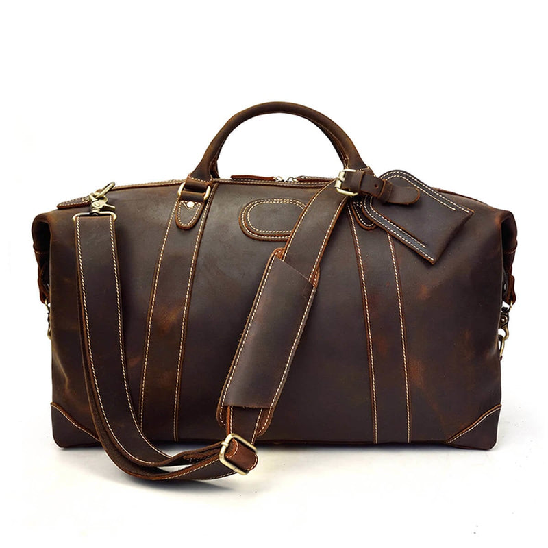 Luxury Travelling Bag Leather Duffel Bag