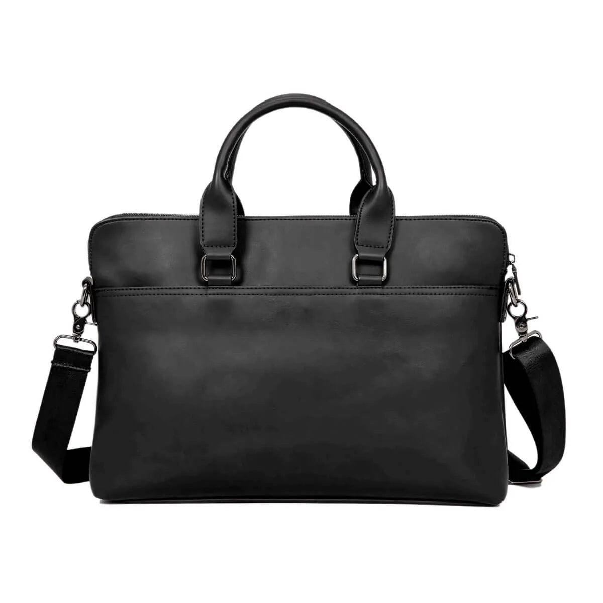 Luxury Vintage Leather Shoulder Messenger Briefcase