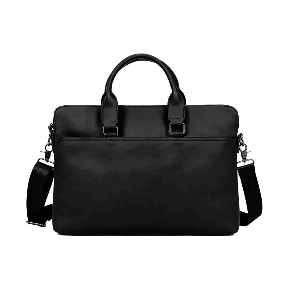 Luxury Vintage Leather Shoulder Messenger Briefcase