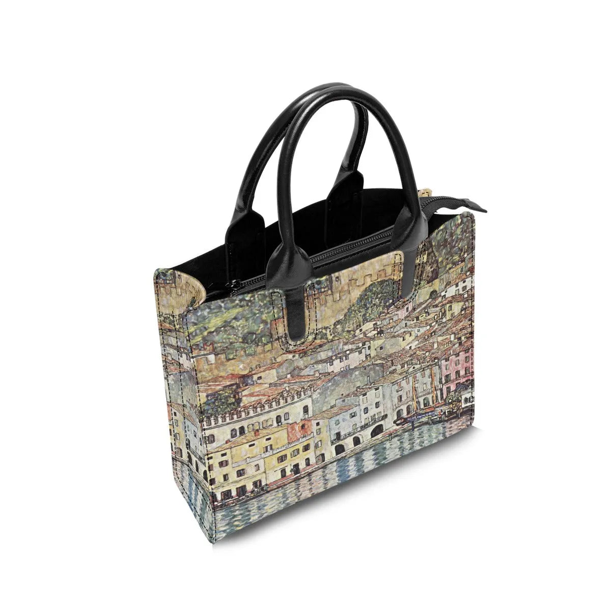 Malcesine am Gardasee Gustav Klimt Art Painting Handbag