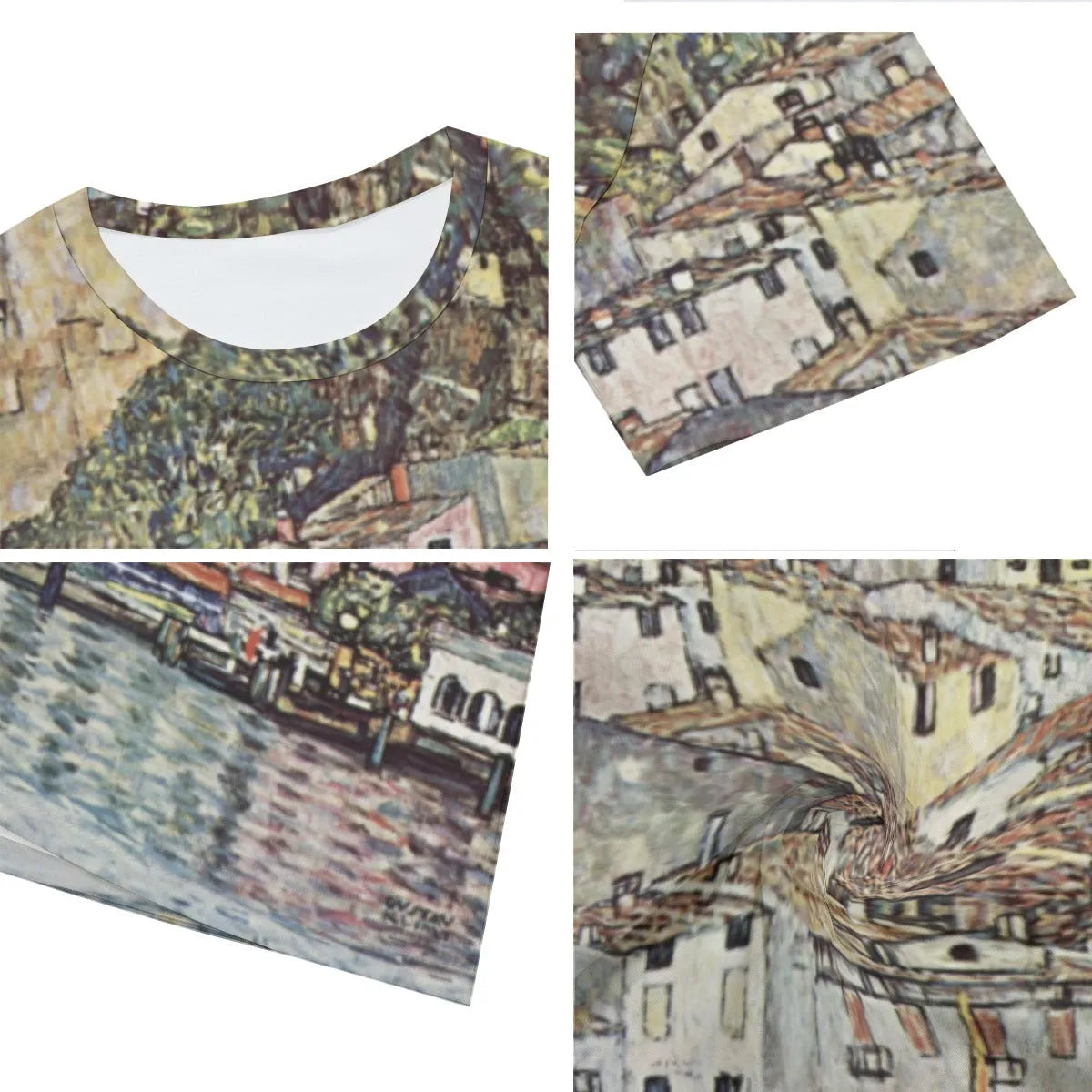 Malcesine am Gardasee Gustav Klimt T-Shirt