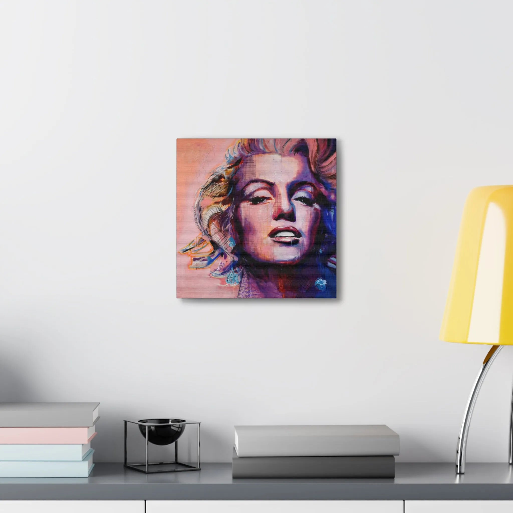 Iconic portrait art decor