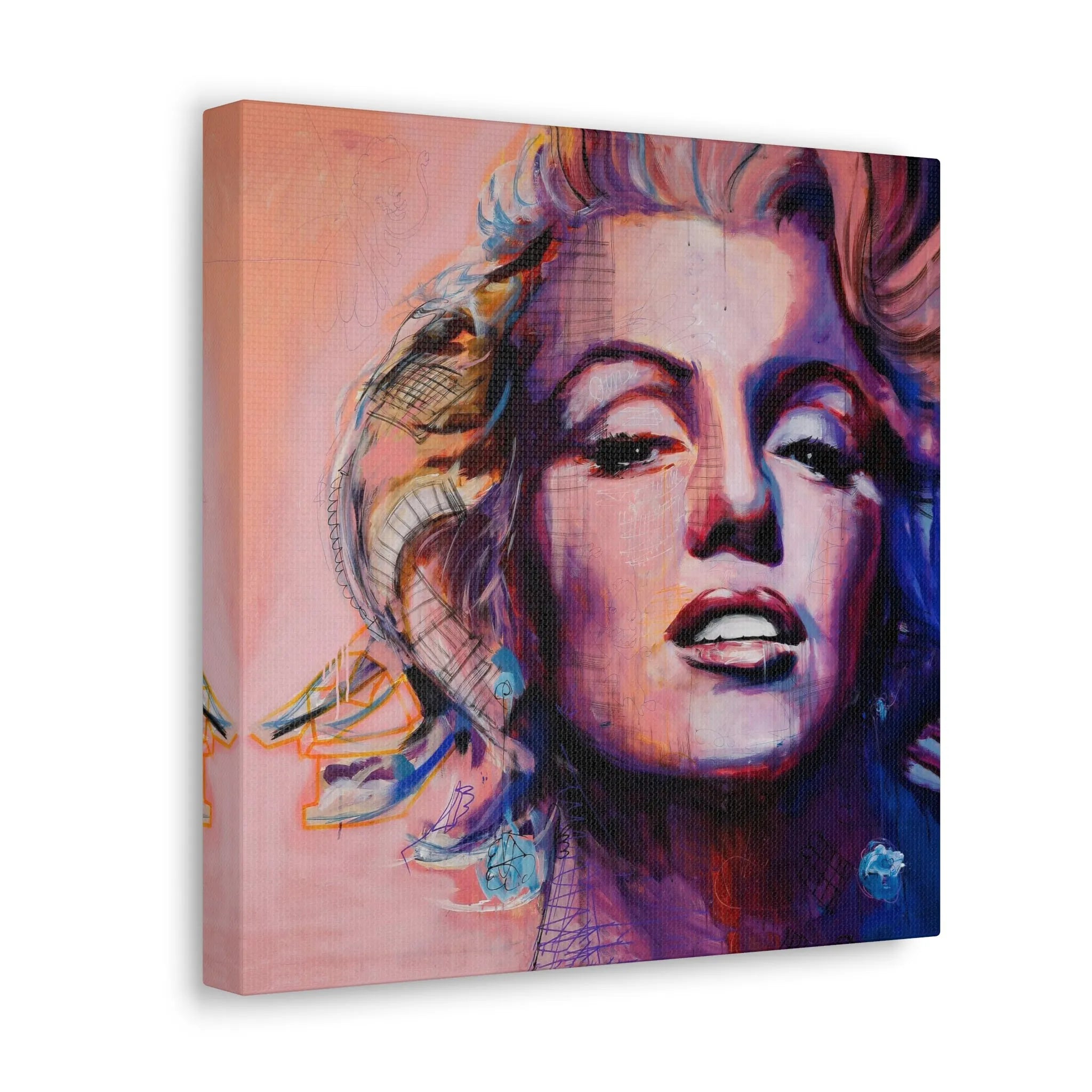 Marilyn Monroe's canvas print