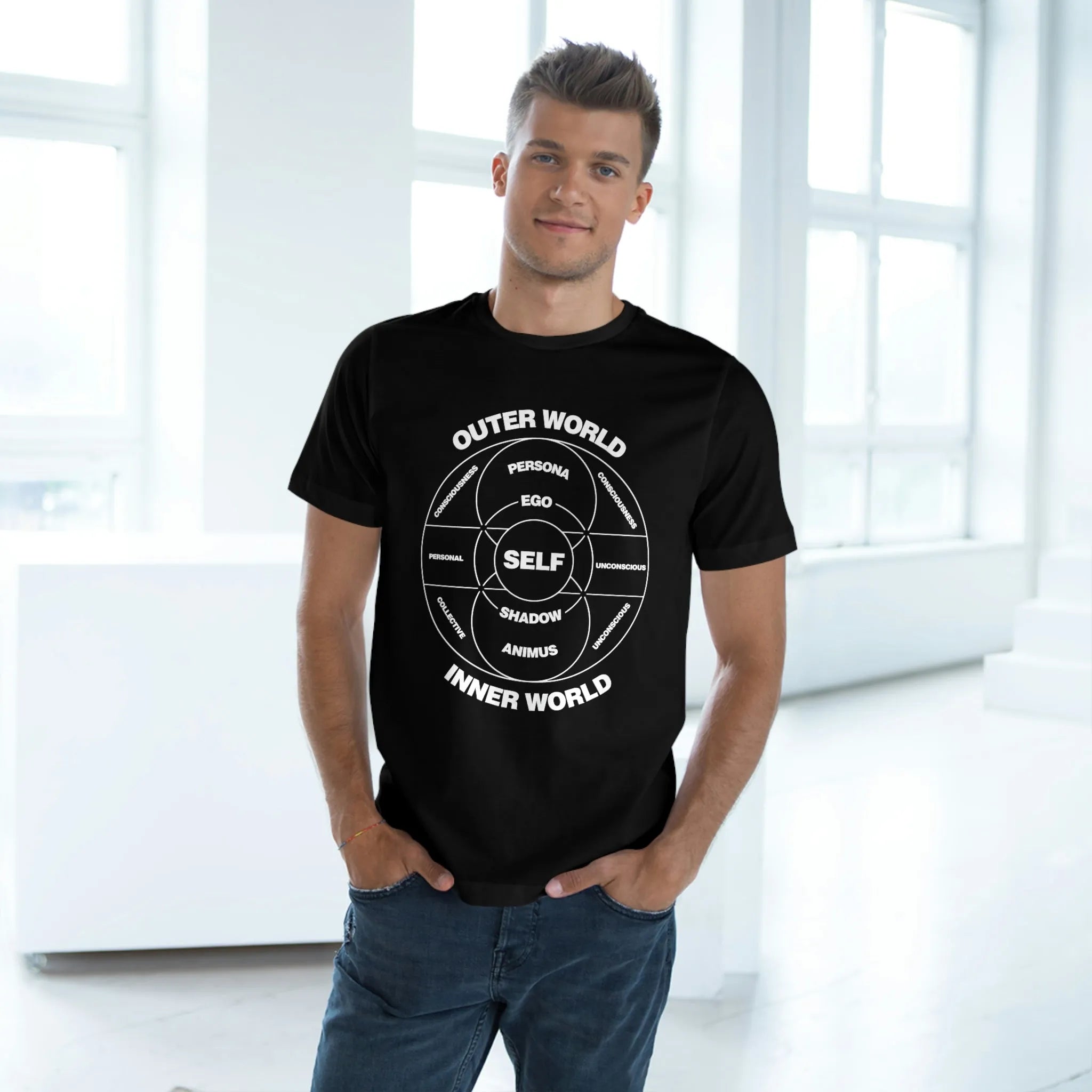 Model of the Psyche Carl Jung T-shirt