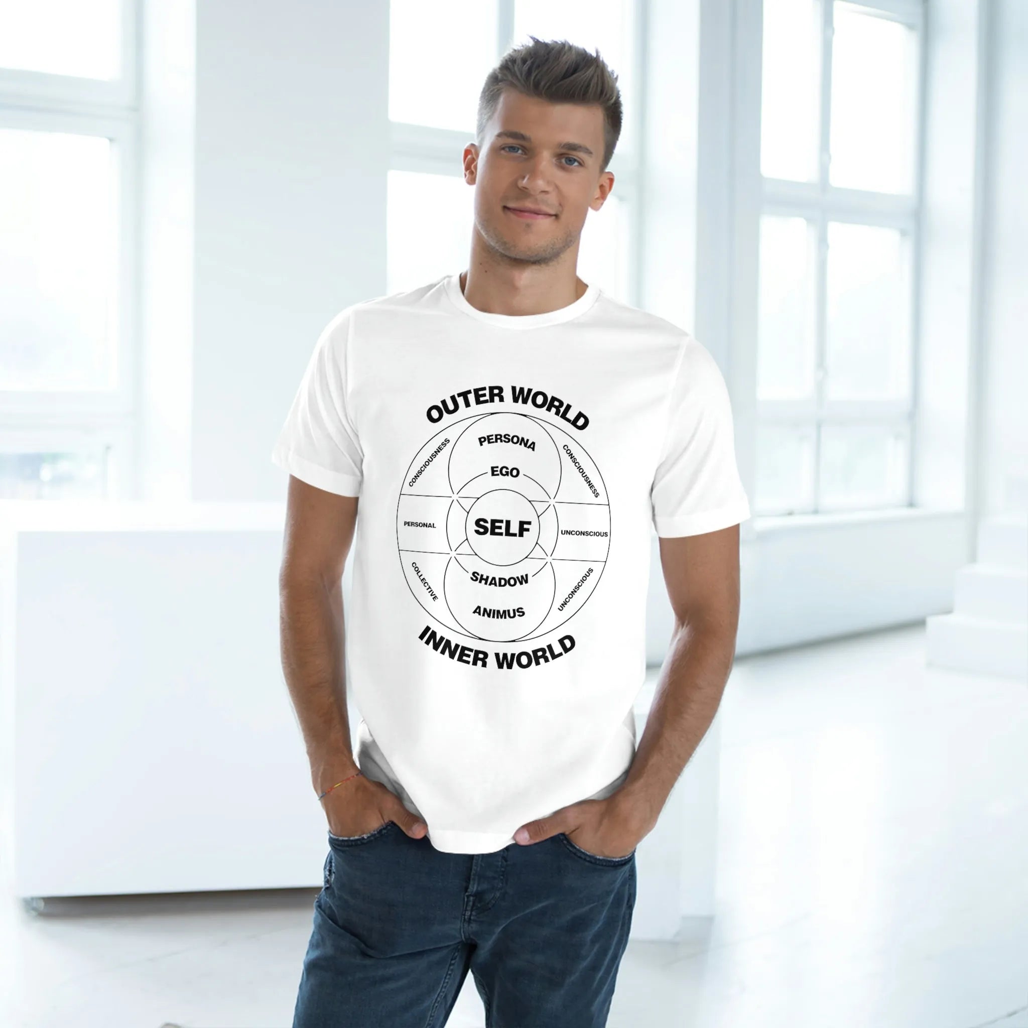 Model of the Psyche Carl Jung T-shirt