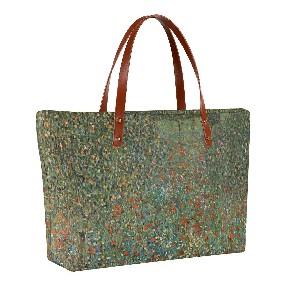 Mohnfeld Poppy Field by Gustav Klimt Art Tote Bag