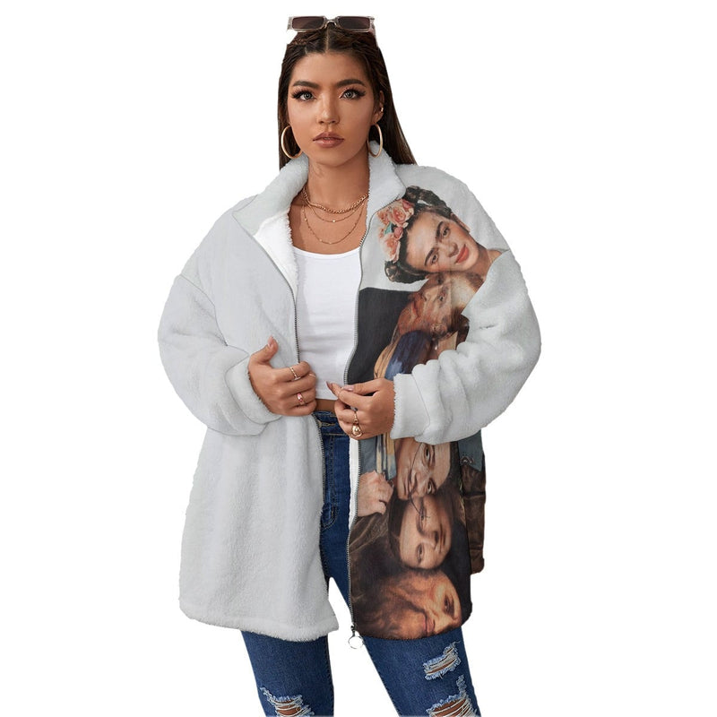 Most Iconic Portraits Artists of All Time Women’s Fleece Jacket