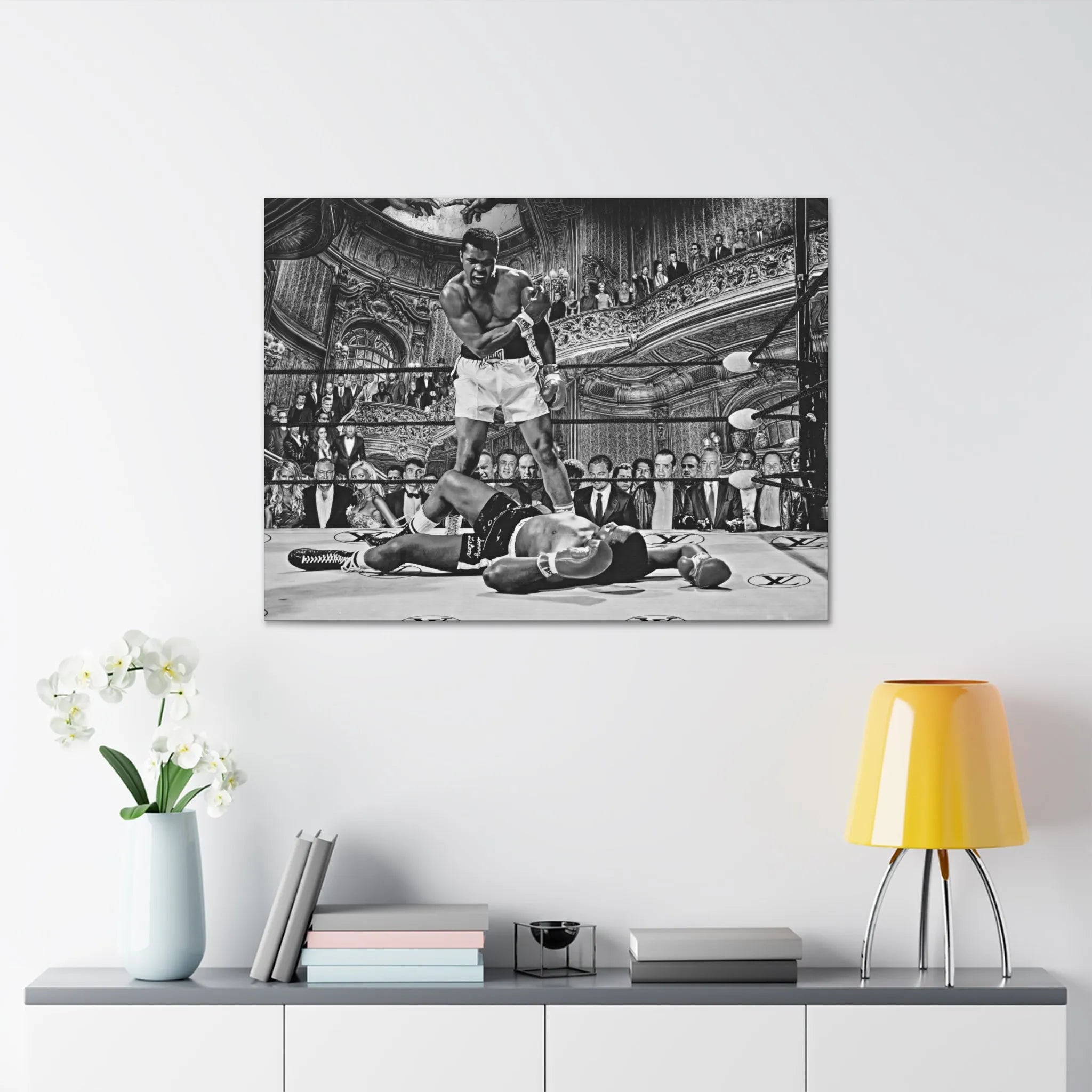 Own Greatness: Muhammad Ali Canvas Gallery Wrap