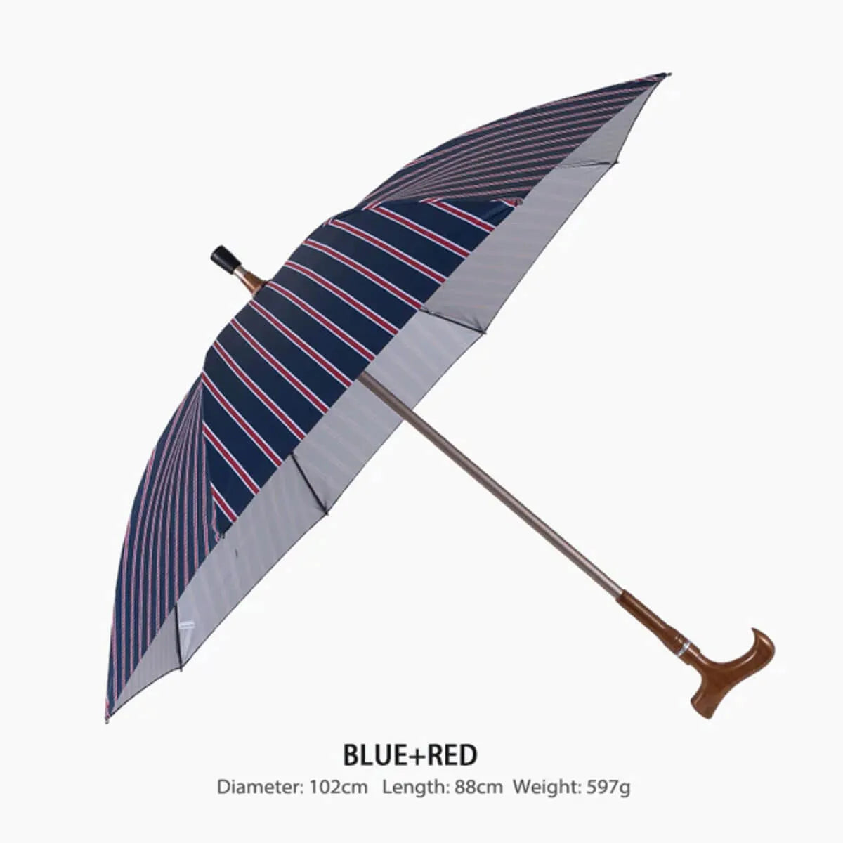 Multifunctional Crutch Luxury Umbrella Walking Stick