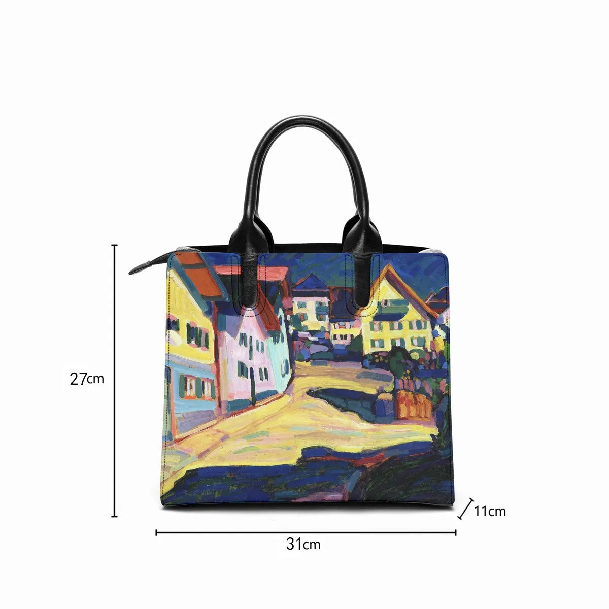 Murnau Burggrabenstrasse 1 Wassily Kandinsky Handbag