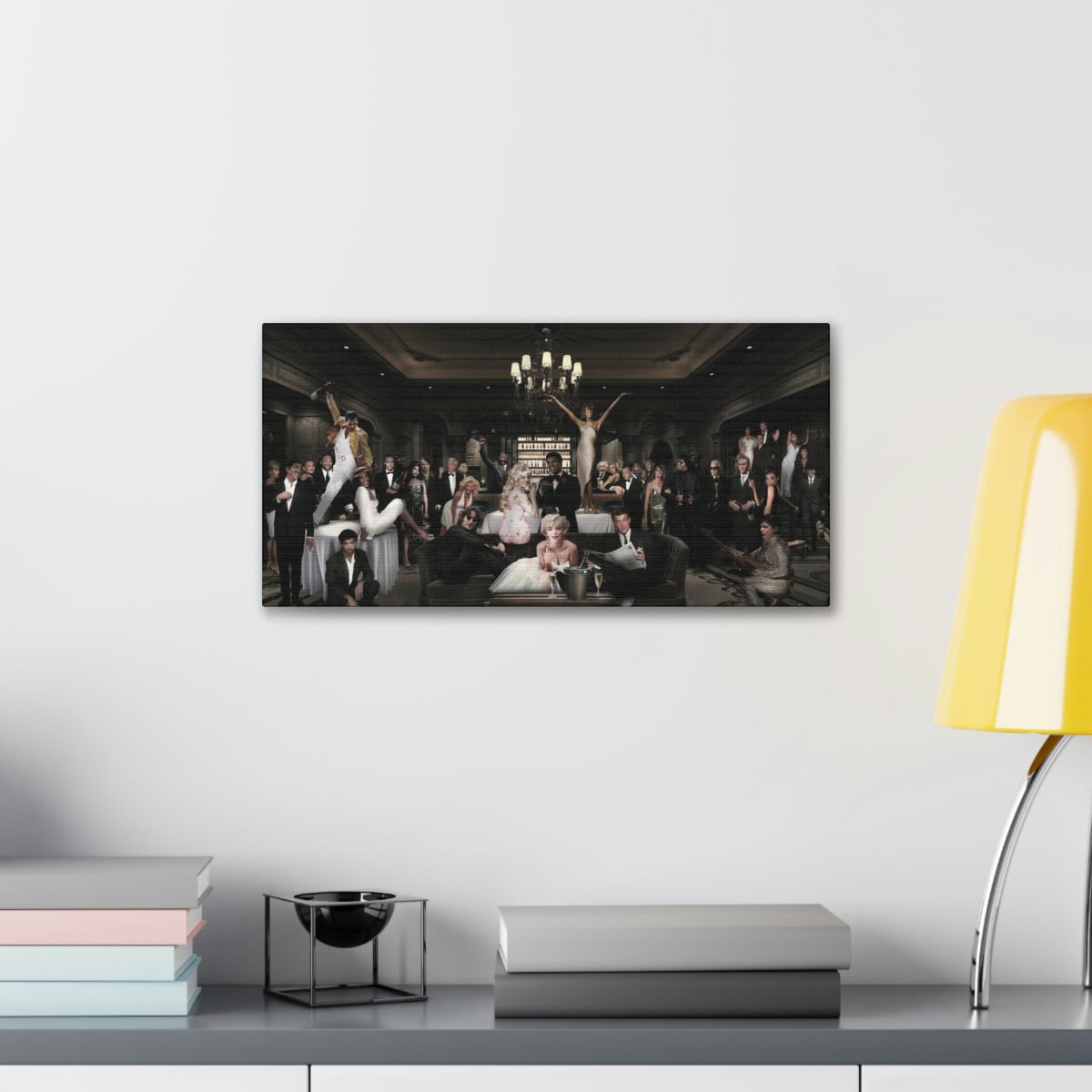 Music and Movies Celebrities Famous Characters Canvas Gallery Wraps