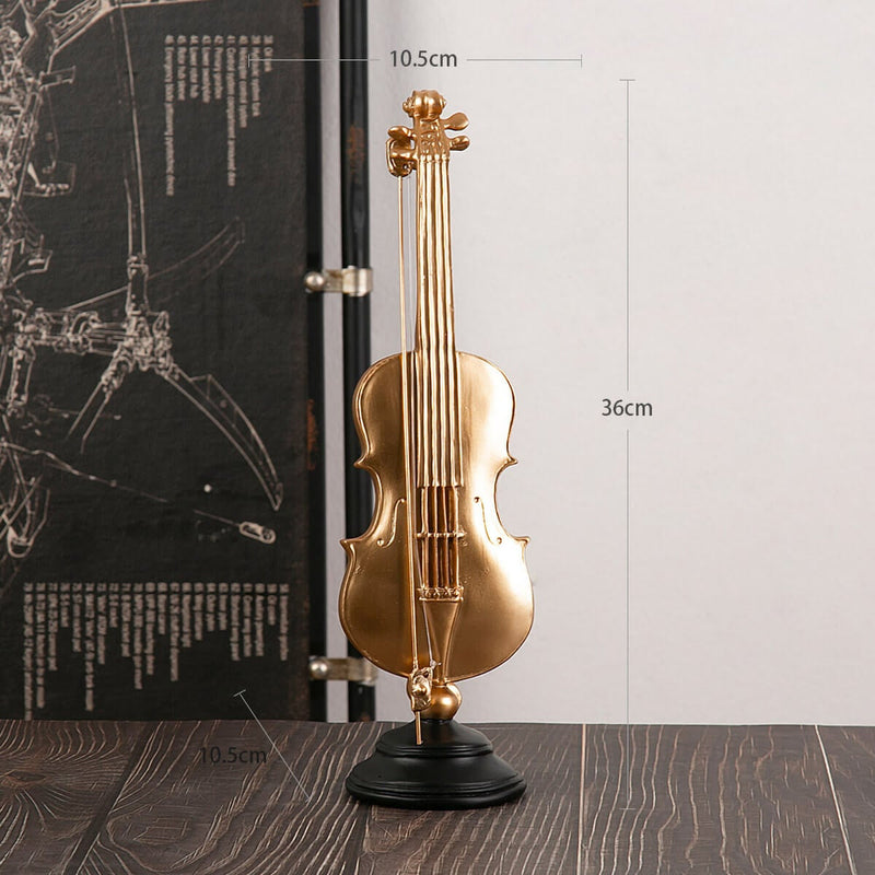 Violin Ornament - Artistic Music Decor