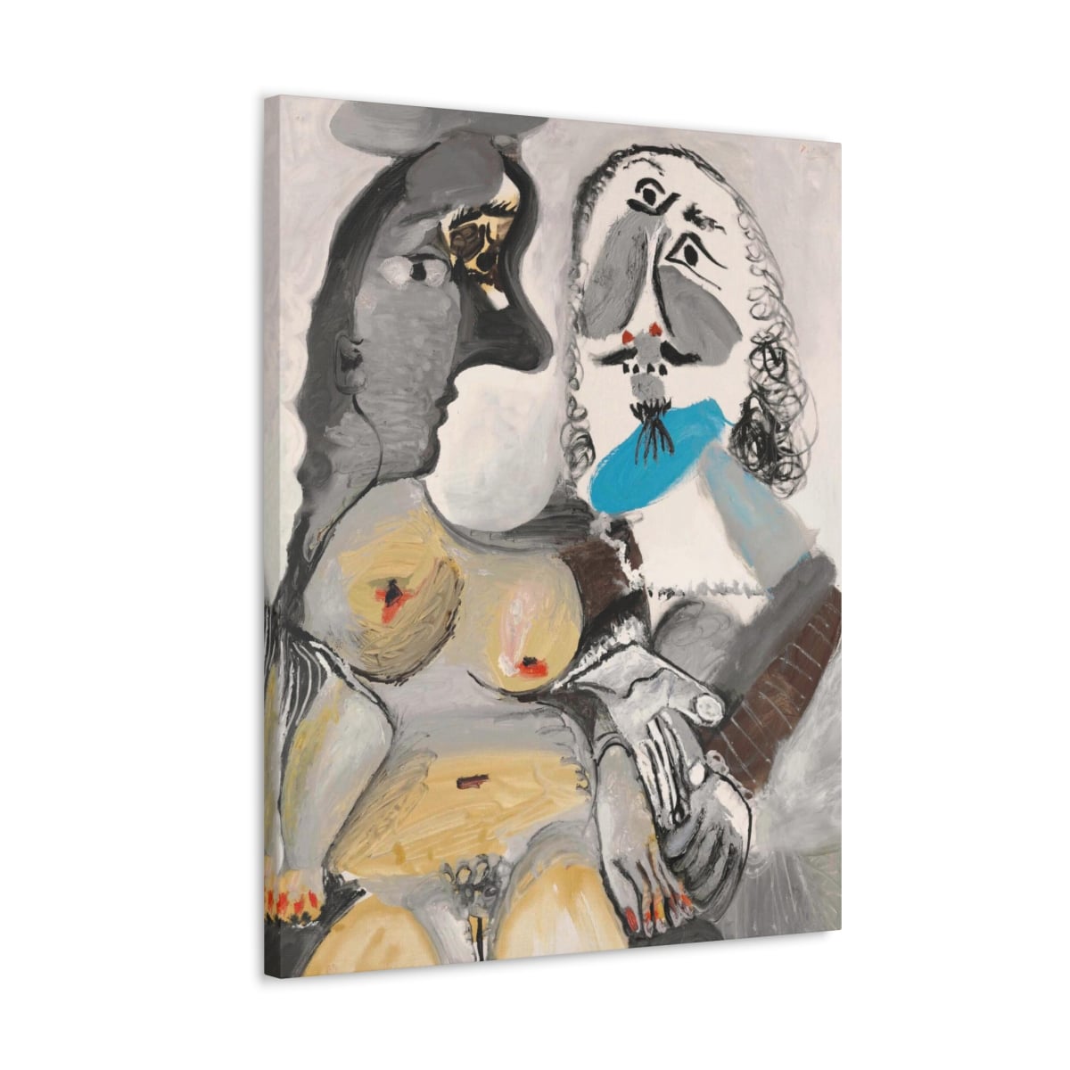 Own Picasso’s Legacy: Musketeer and Seated Nude Canvas Wraps