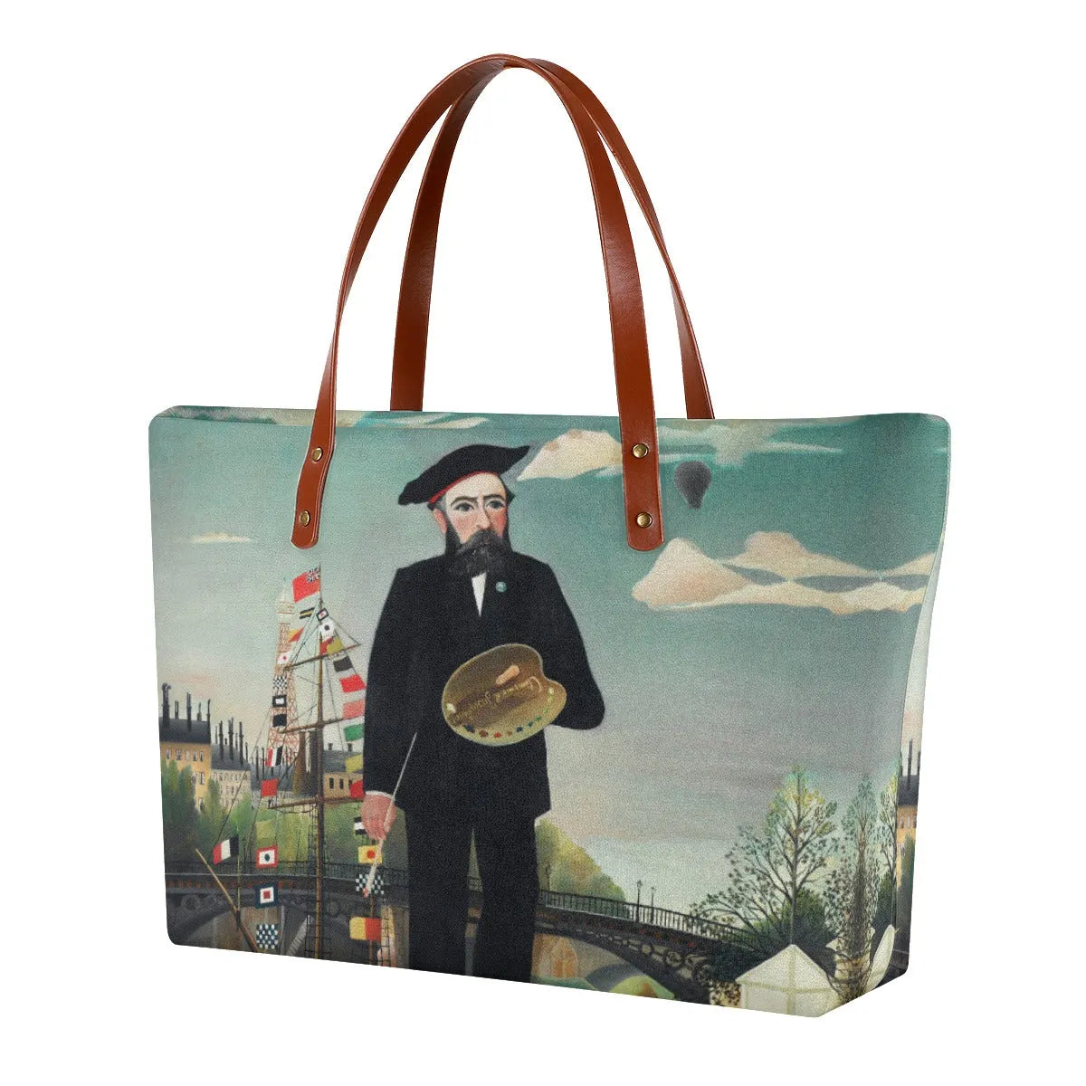 Myself-Portrait by Henri Rousseau Tote Bag