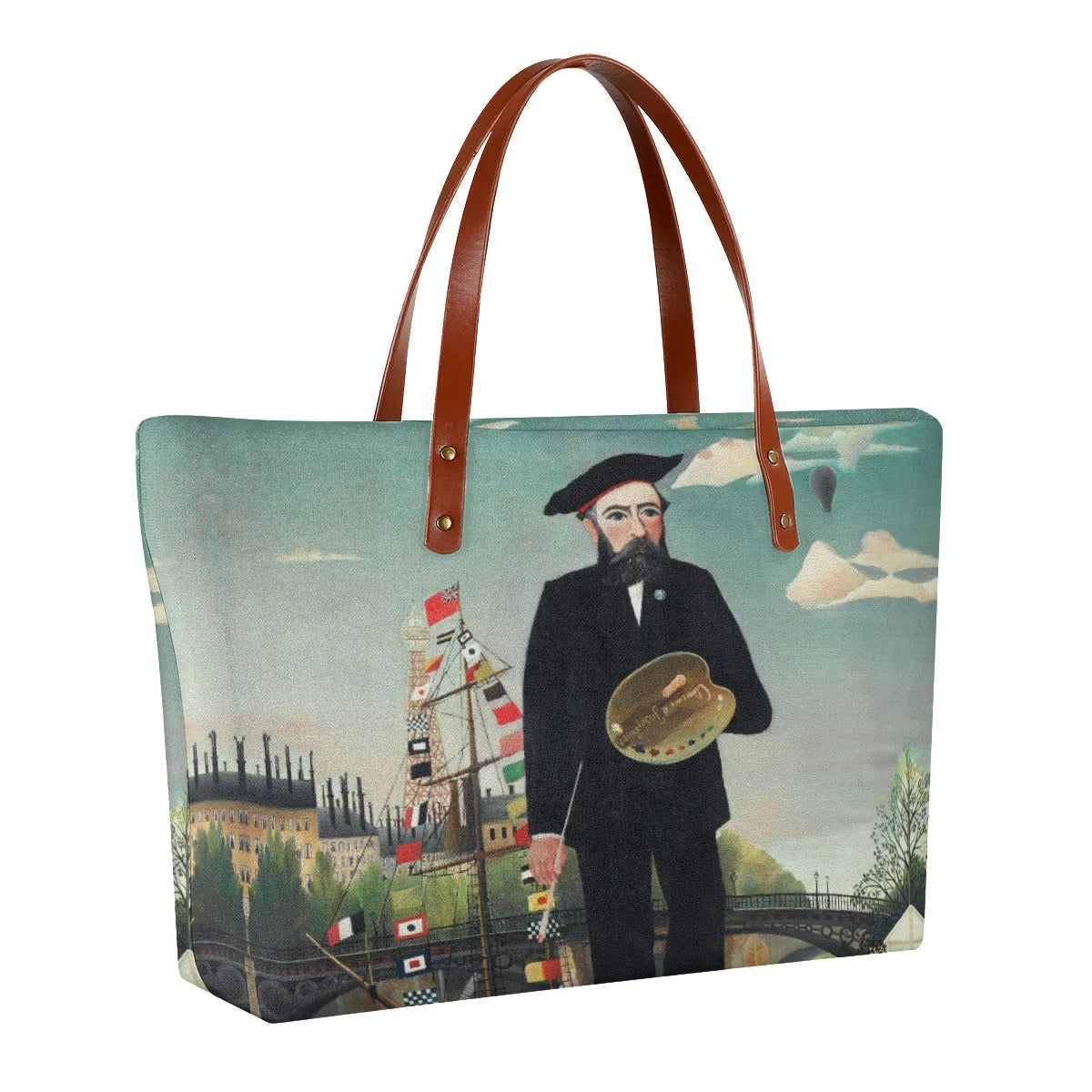 Myself-Portrait by Henri Rousseau Tote Bag