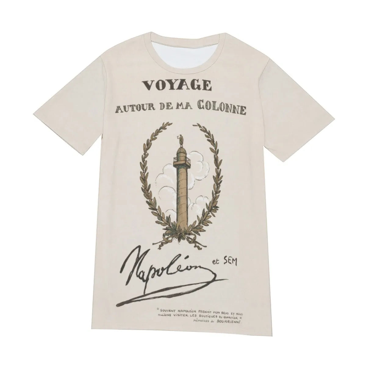 Napolean and Sem by Georges Goursat T-Shirt