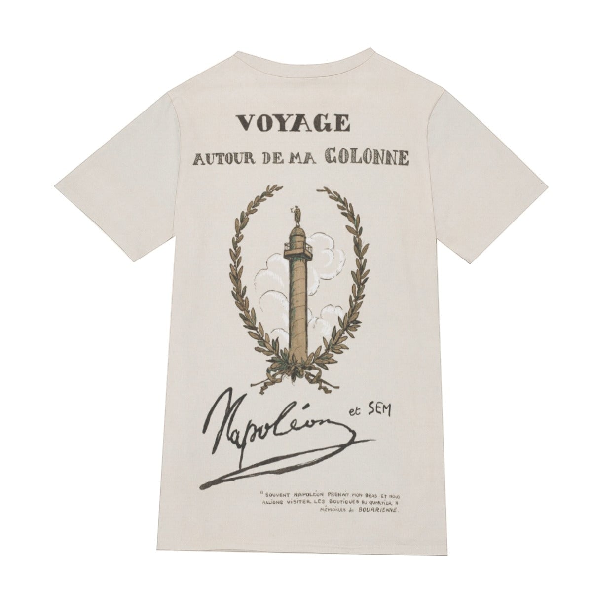 Napolean and Sem by Georges Goursat T-Shirt