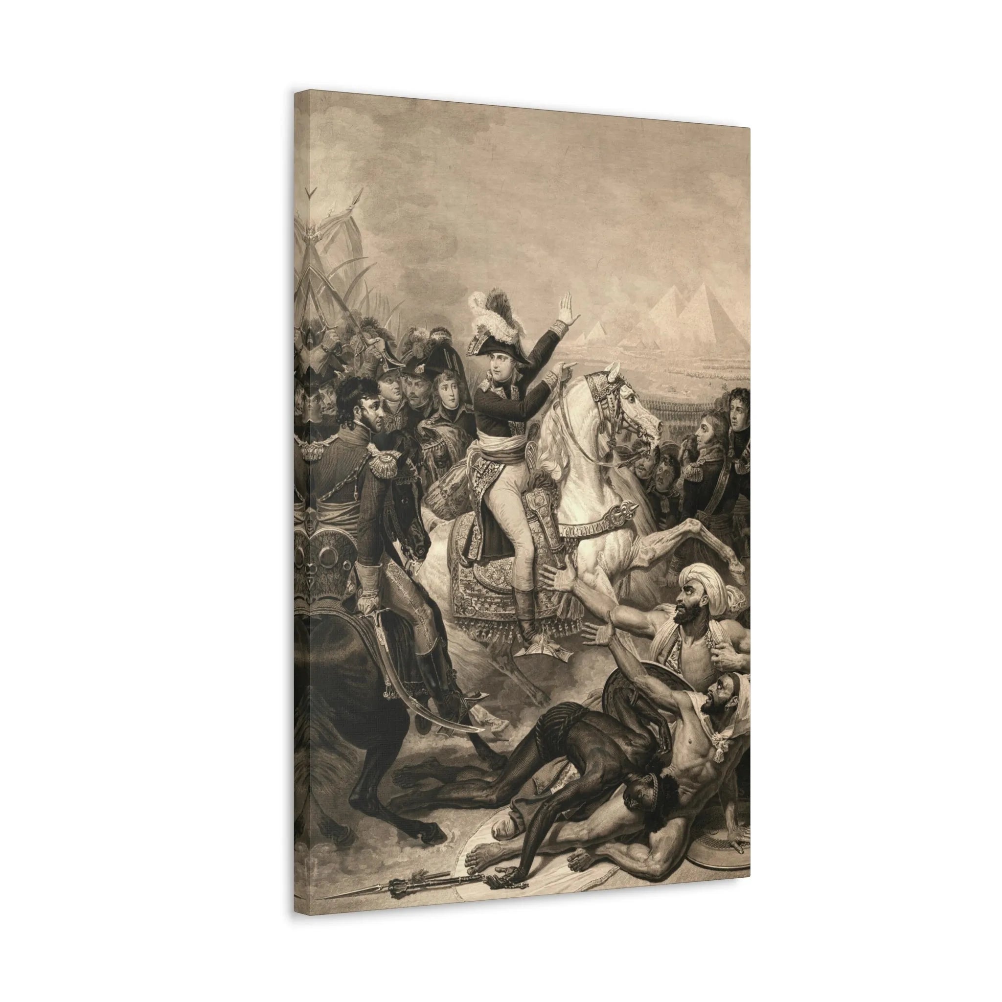 Own a Piece of History - Napoleon Canvas Gallery Wrap