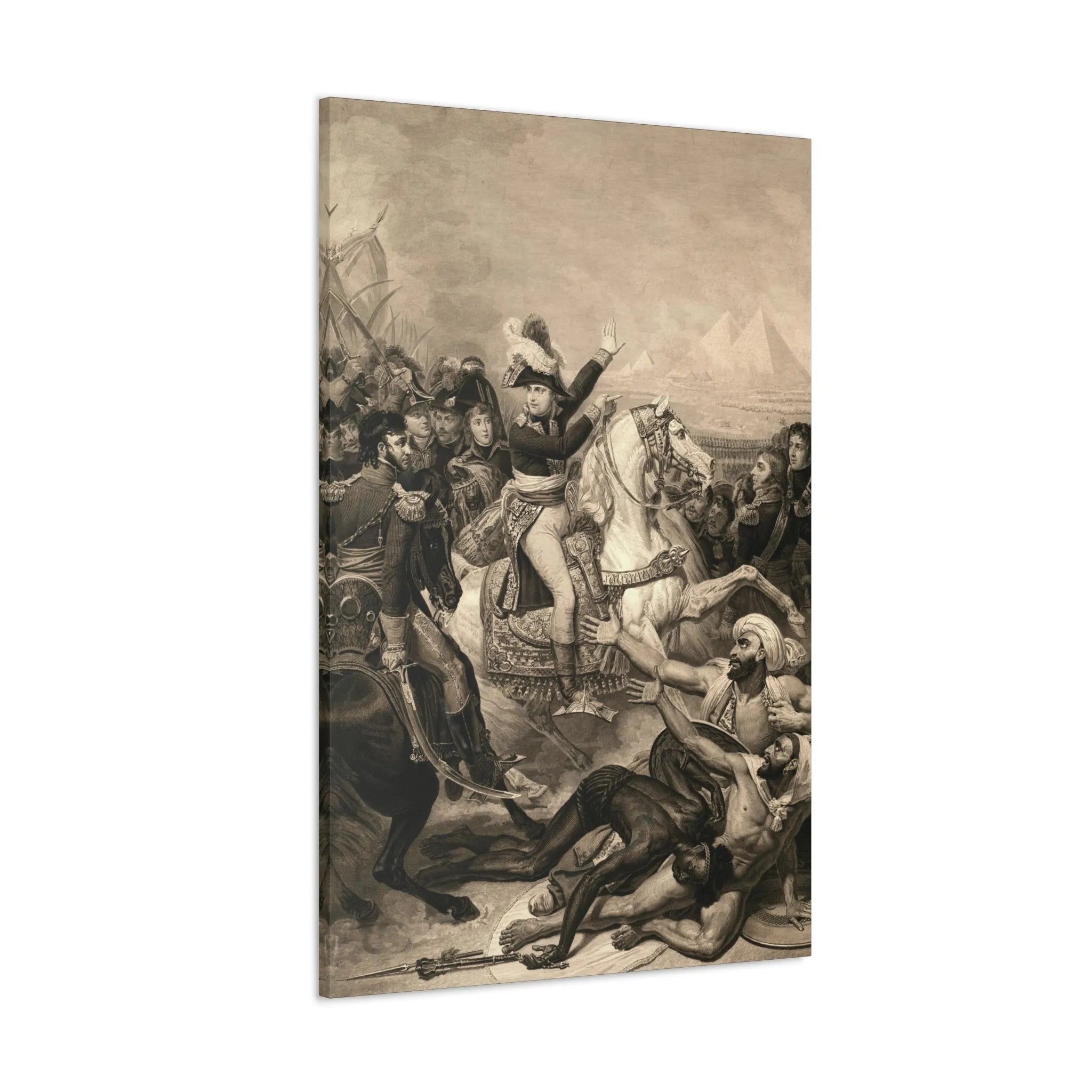 Own a Piece of History - Napoleon Canvas Gallery Wrap