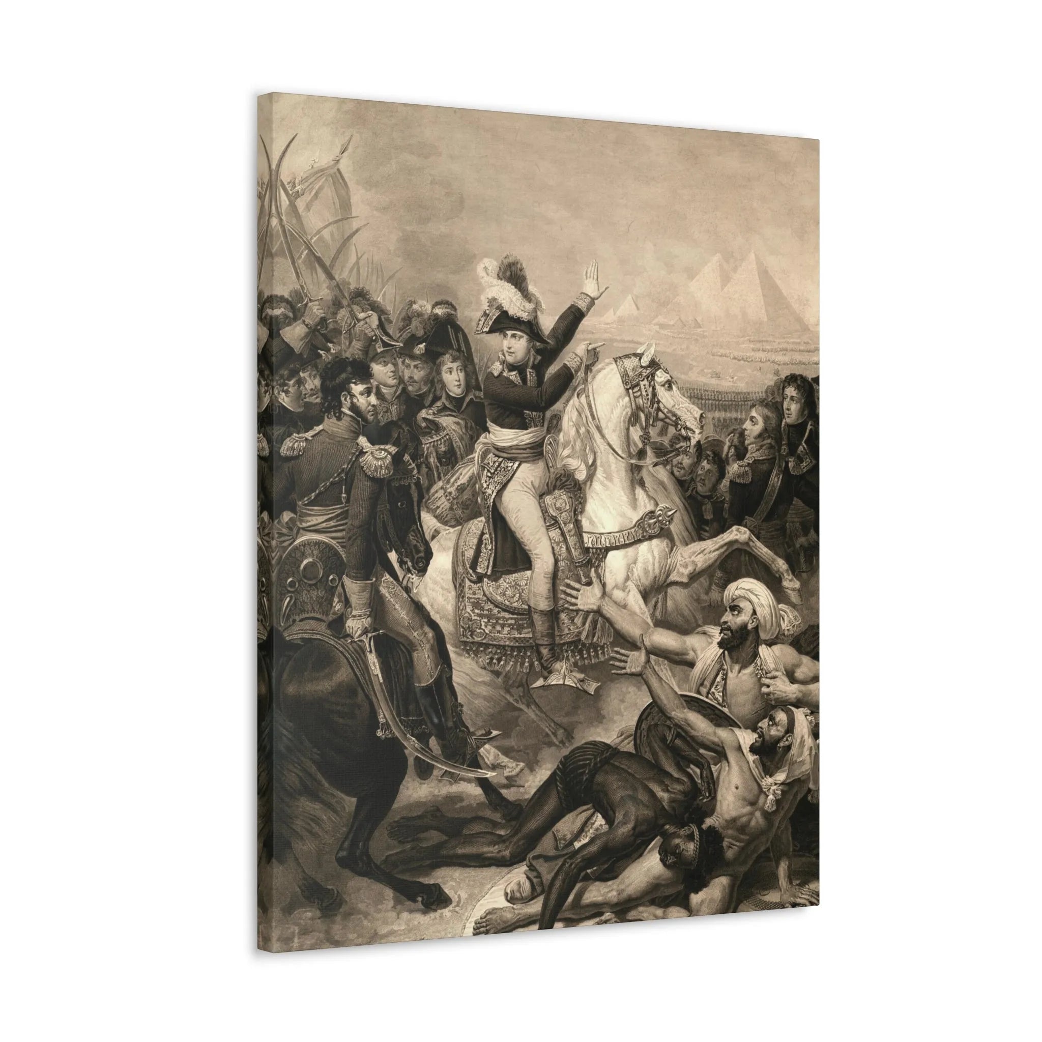 Own a Piece of History - Napoleon Canvas Gallery Wrap