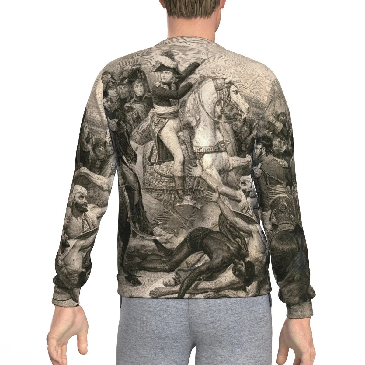 Napoleon at The Battle of The Pyramids Sweatshirt