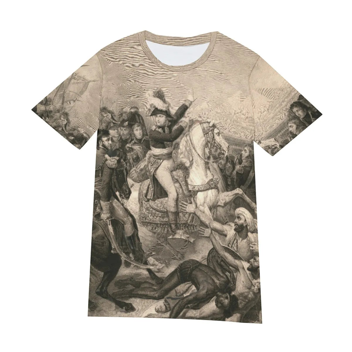 Napoleon at The Battle of The Pyramids T-Shirt