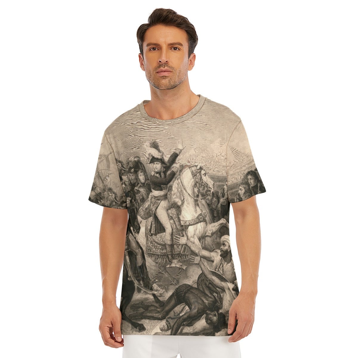 Napoleon at The Battle of The Pyramids T-Shirt