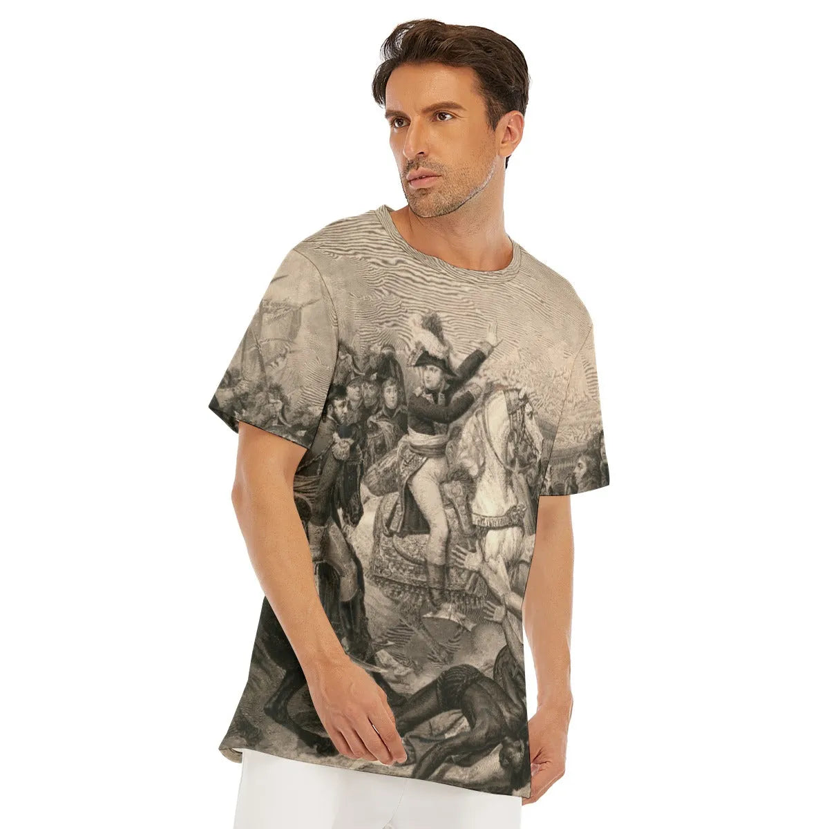 Napoleon at The Battle of The Pyramids T-Shirt