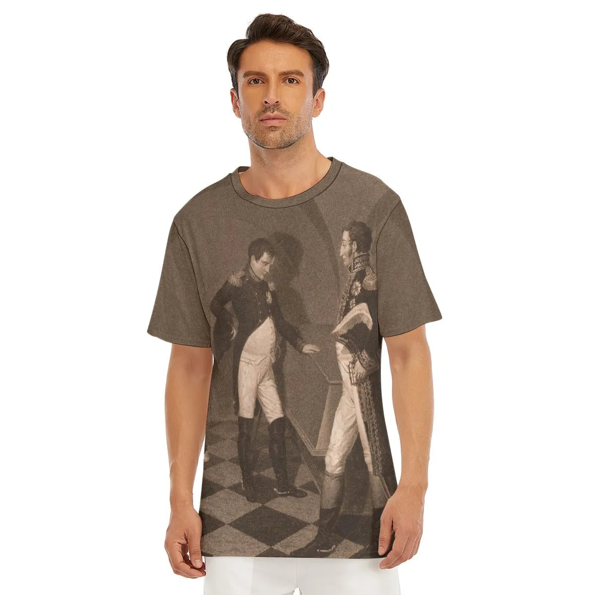 Napoleon at the coffin of Frederick II by Dähling T-Shirt