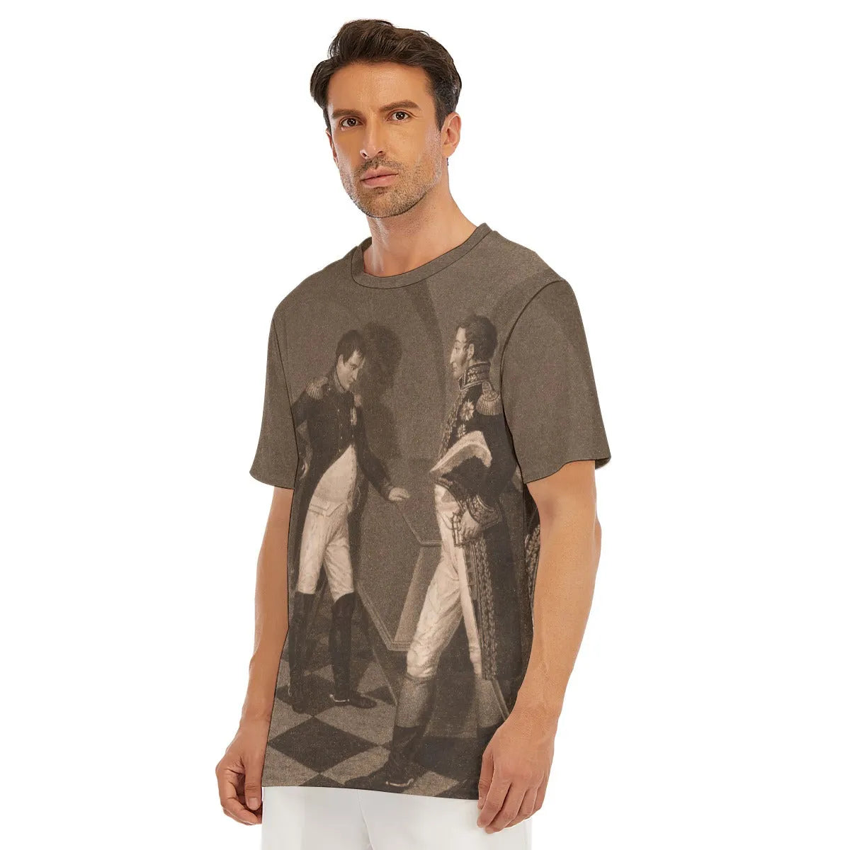 Napoleon at the coffin of Frederick II by Dähling T-Shirt