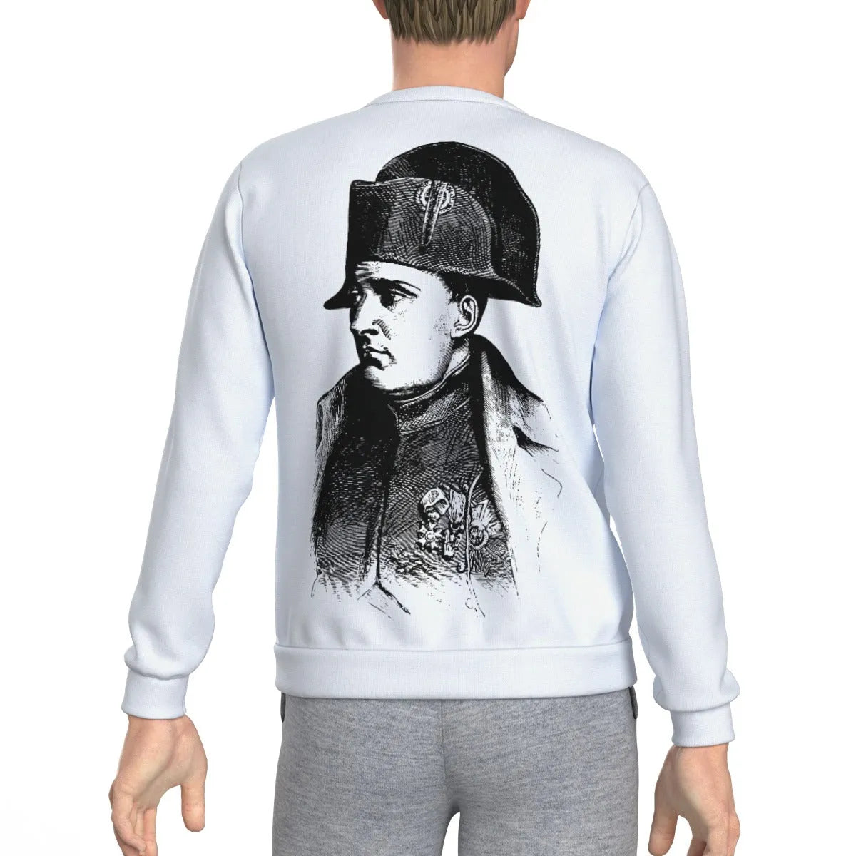 Napoleon Bonaparte Drawing Famous Portrait Sweatshirt