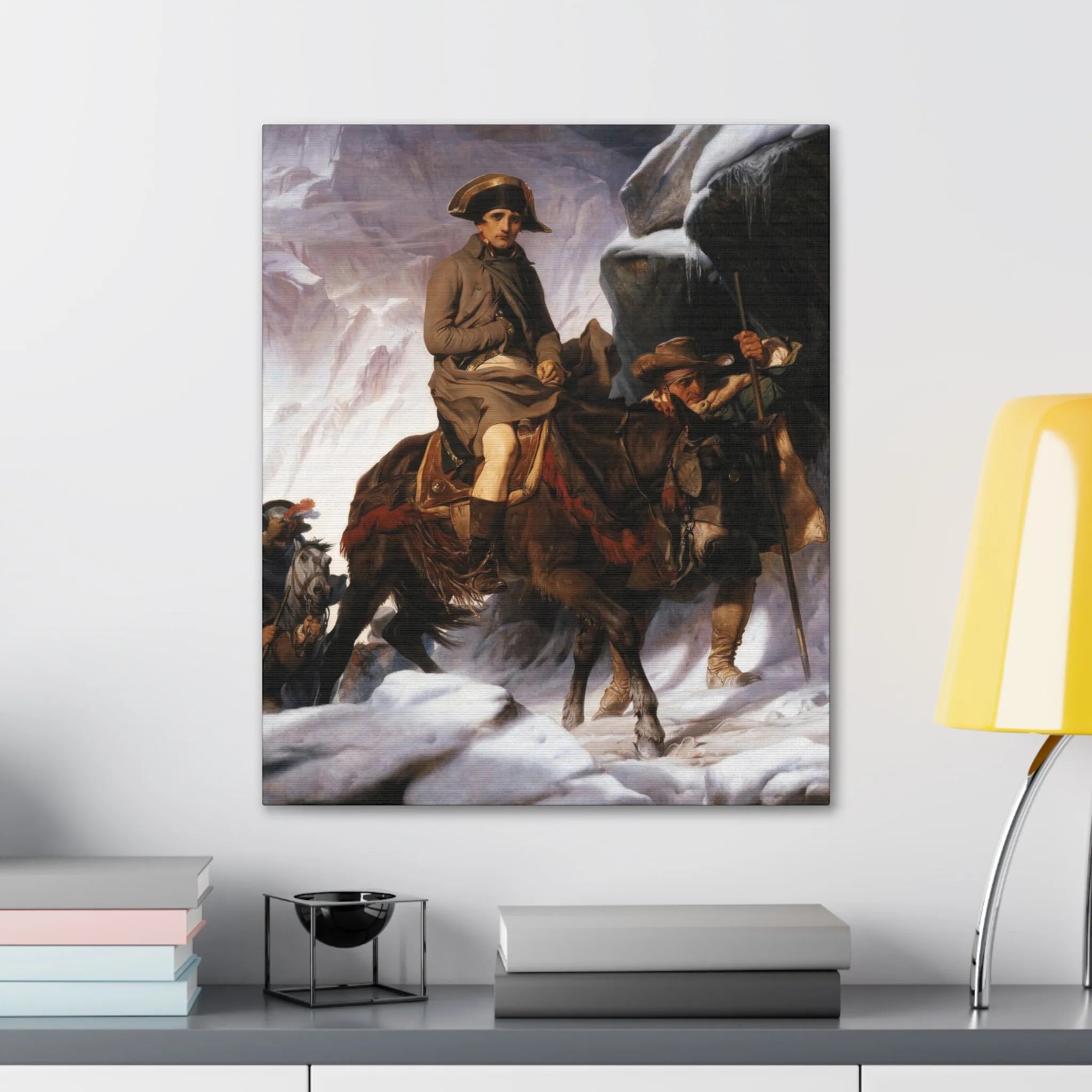 Napoleon Bonaparte on a Mule Canvas Gallery Wraps - Explore History