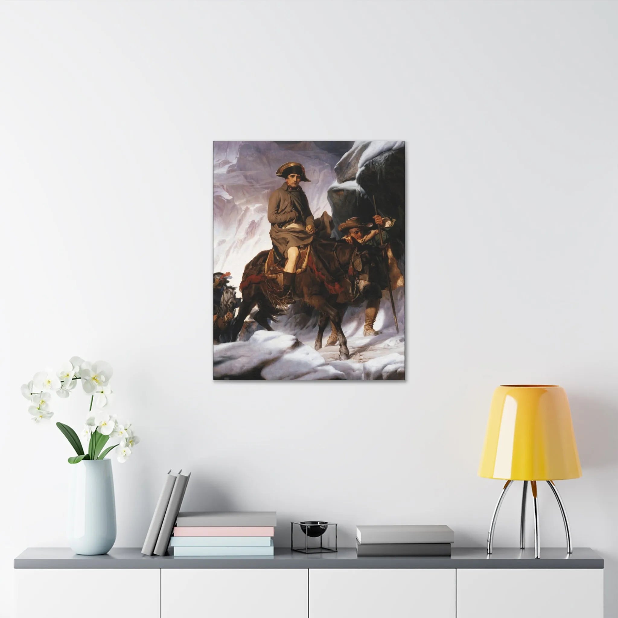 Napoleon Bonaparte on a Mule Canvas Gallery Wraps - Explore History