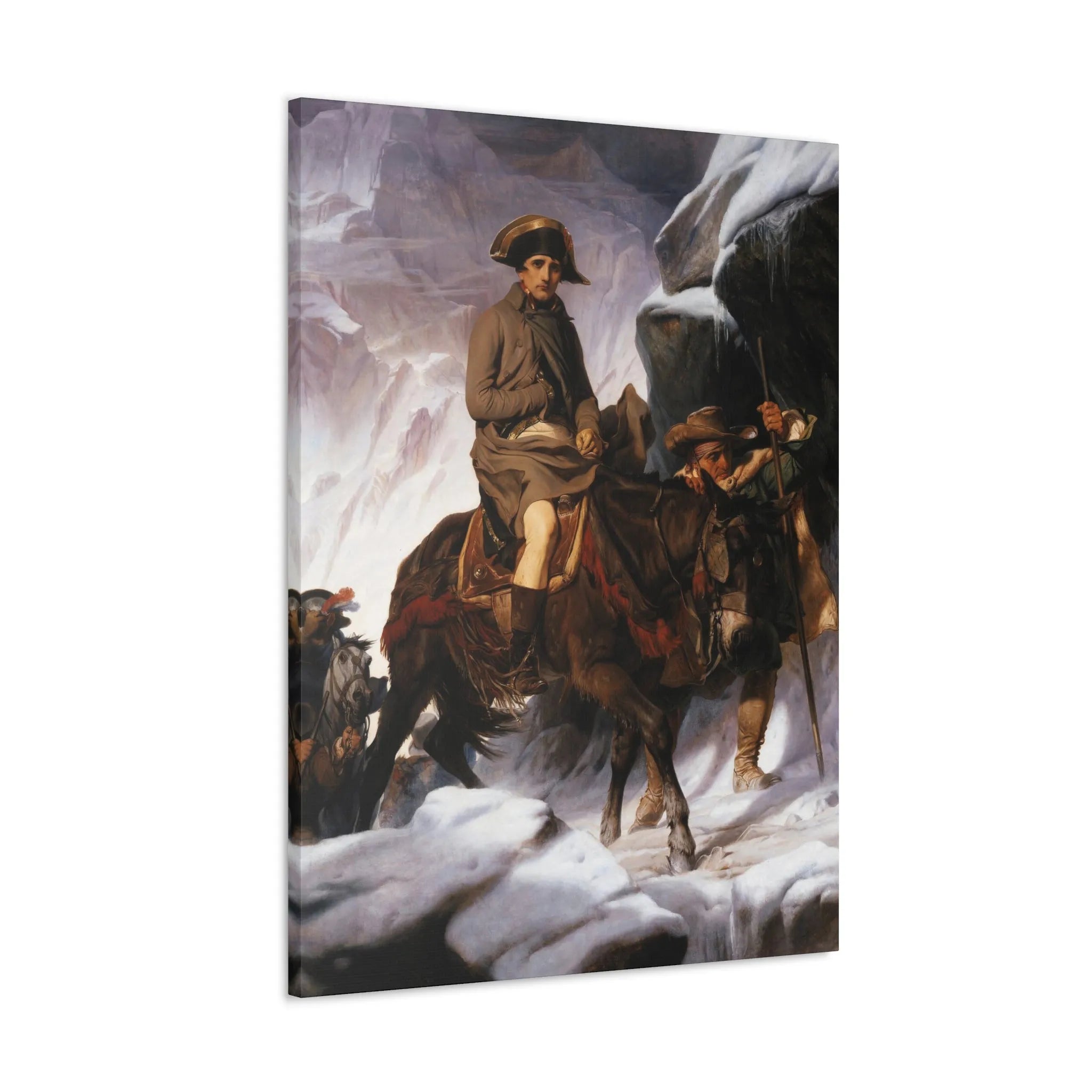 Napoleon Bonaparte on a Mule Canvas Gallery Wraps - Explore History