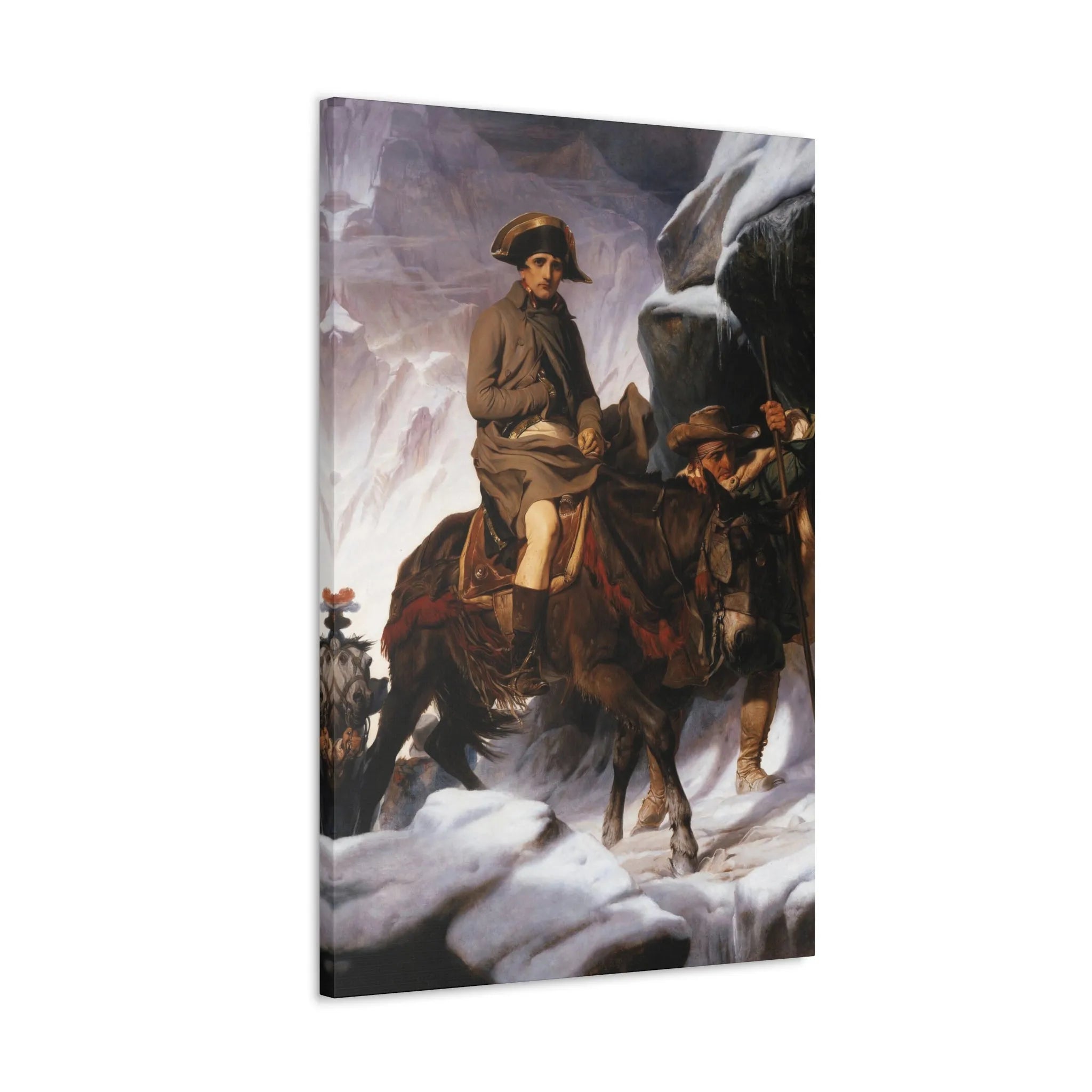 Napoleon Bonaparte on a Mule Canvas Gallery Wraps - Explore History