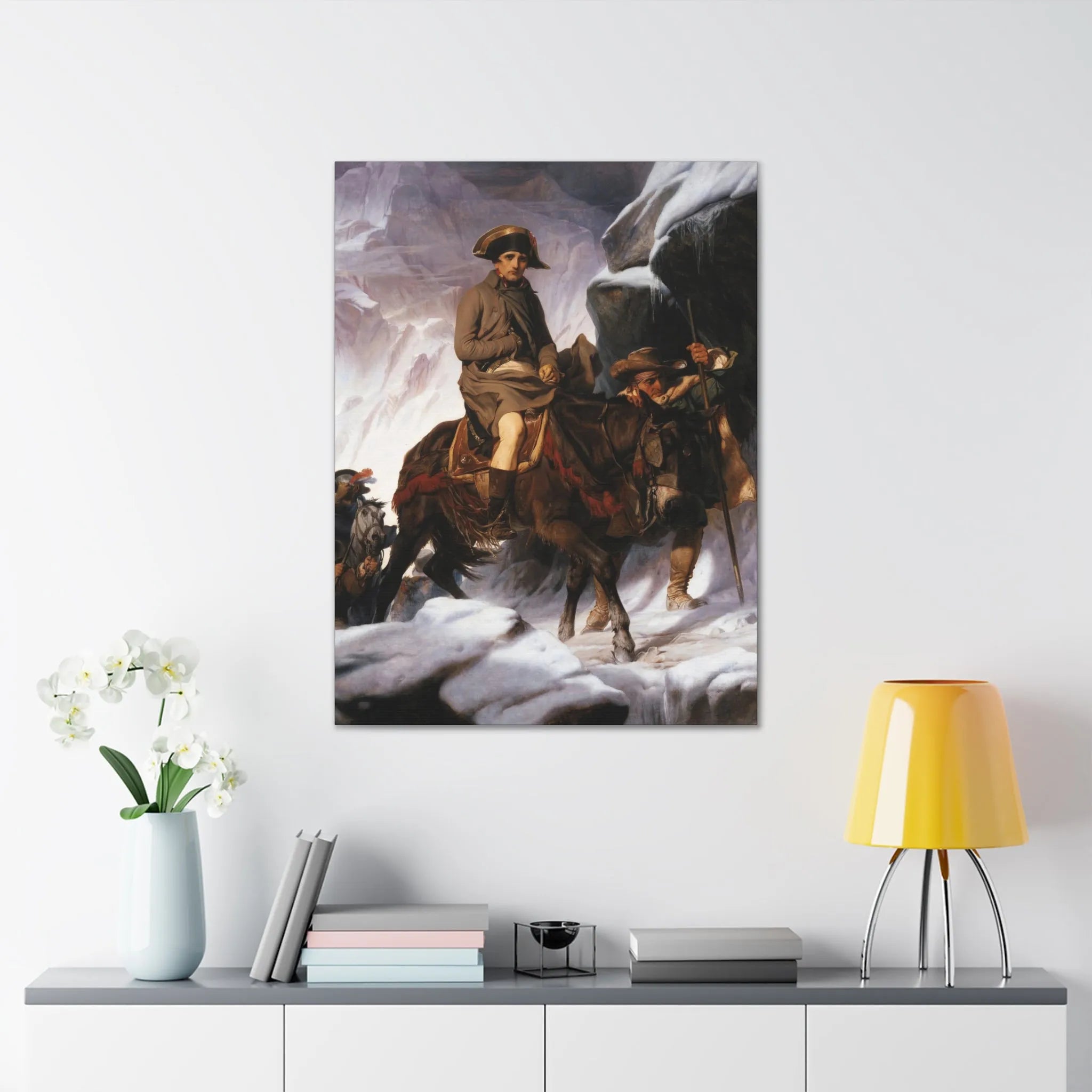 Napoleon Bonaparte on a Mule Canvas Gallery Wraps - Explore History