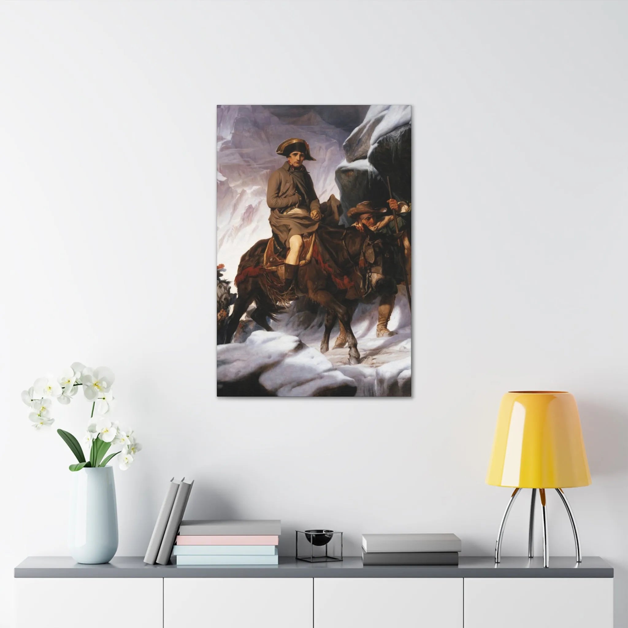 Napoleon Bonaparte on a Mule Canvas Gallery Wraps - Explore History