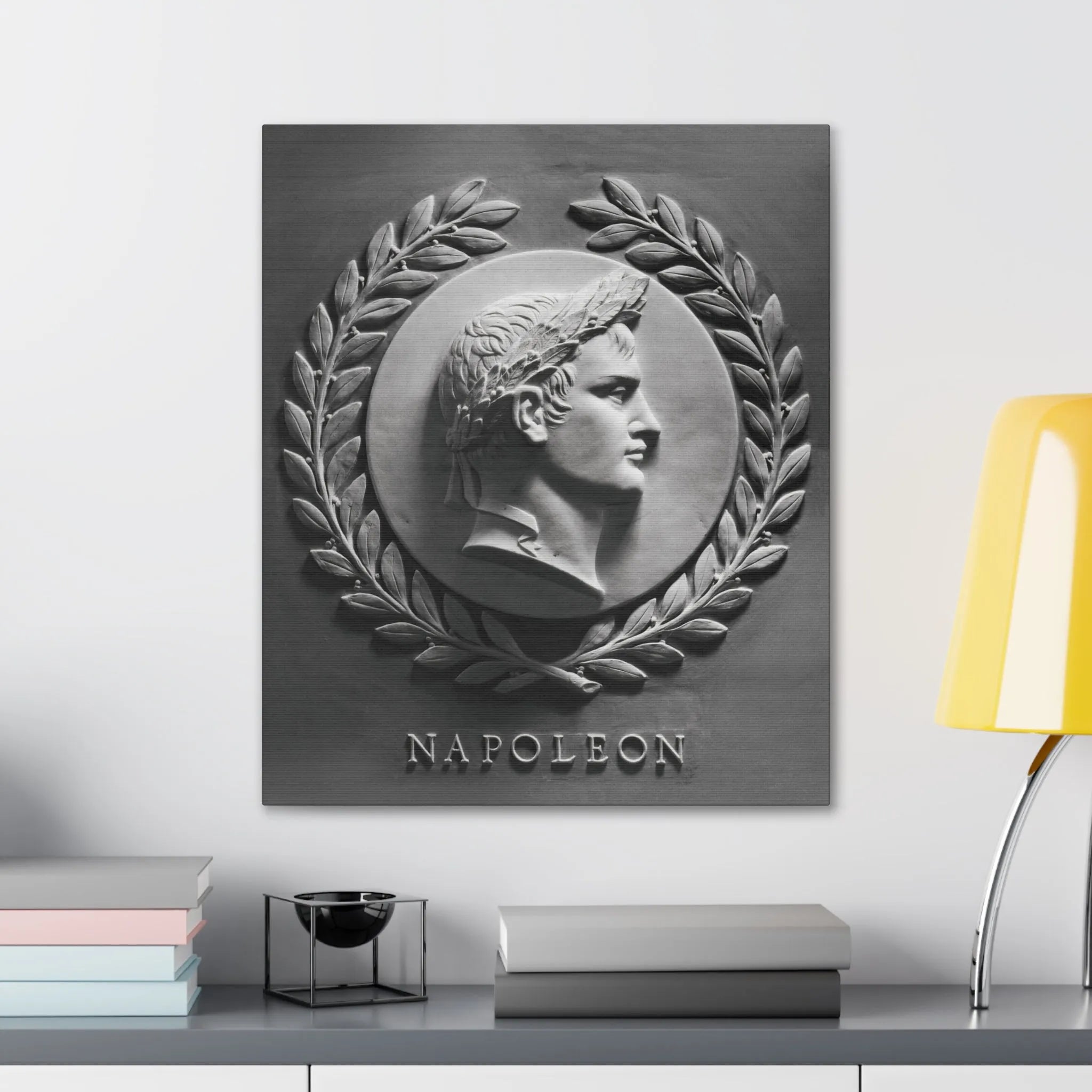 Explore the Majesty of Napoleon: Stone Sculpture Gallery Wrap