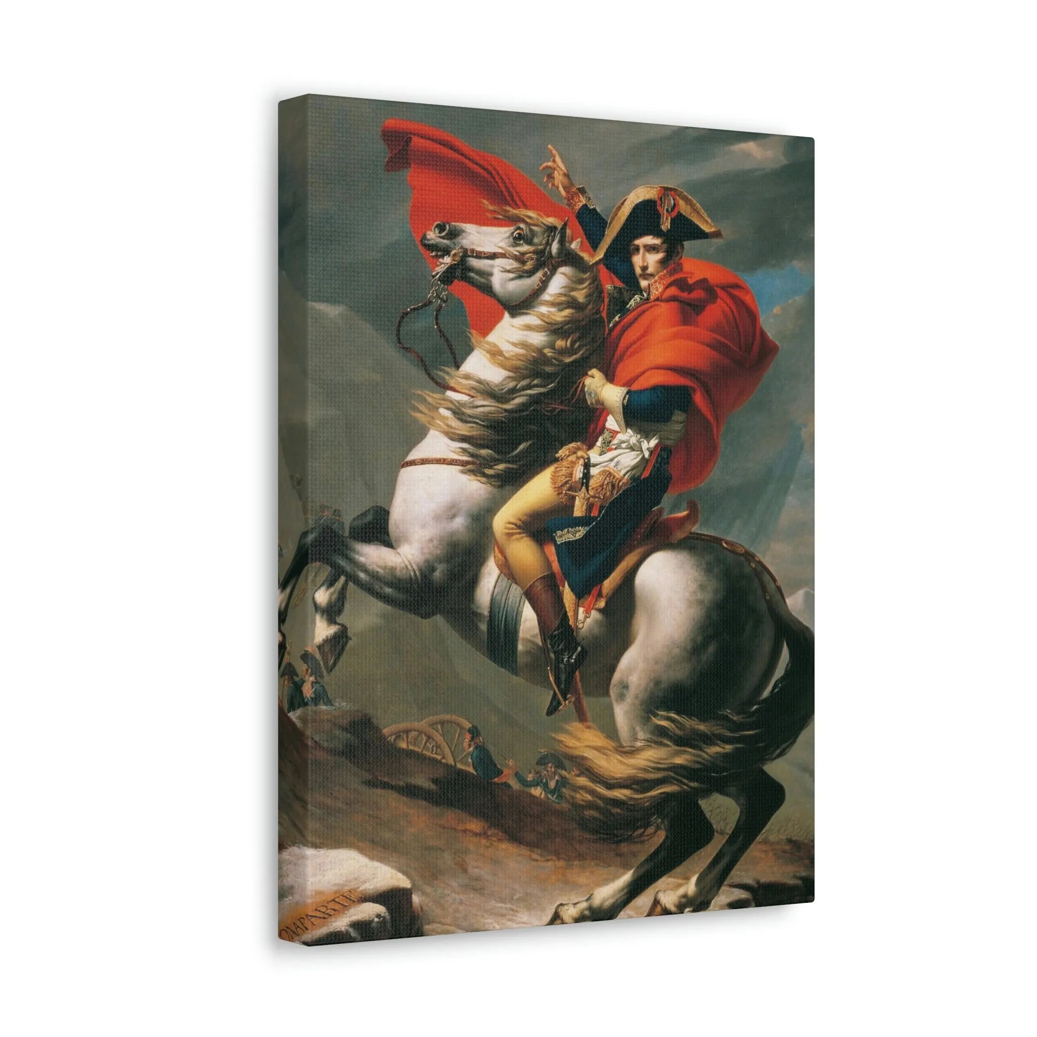 Napoleon Crossing the Alps Canvas Gallery Wraps