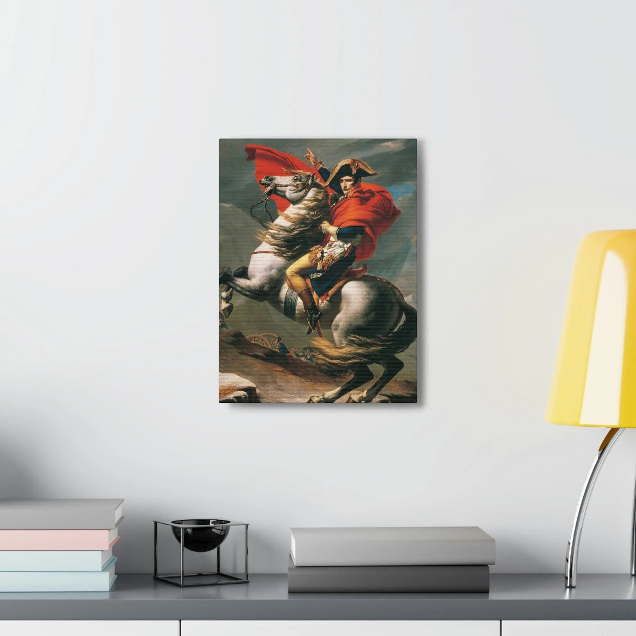 Napoleon Crossing the Alps Canvas Gallery Wraps