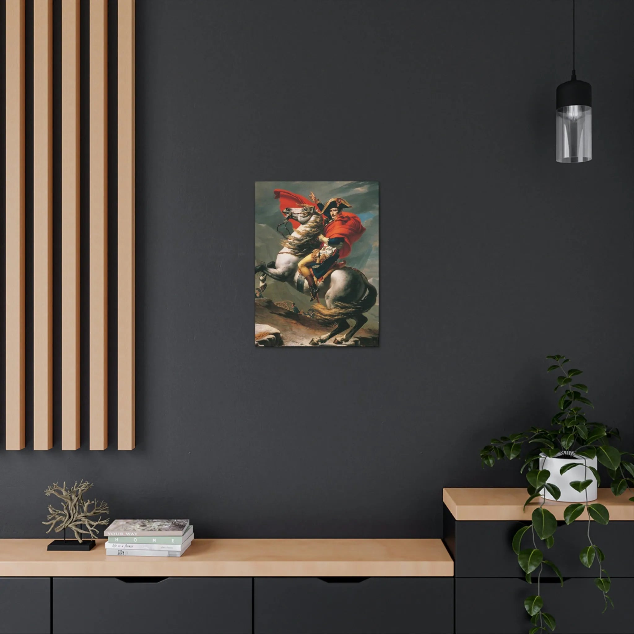 Napoleon Crossing the Alps Canvas Gallery Wraps