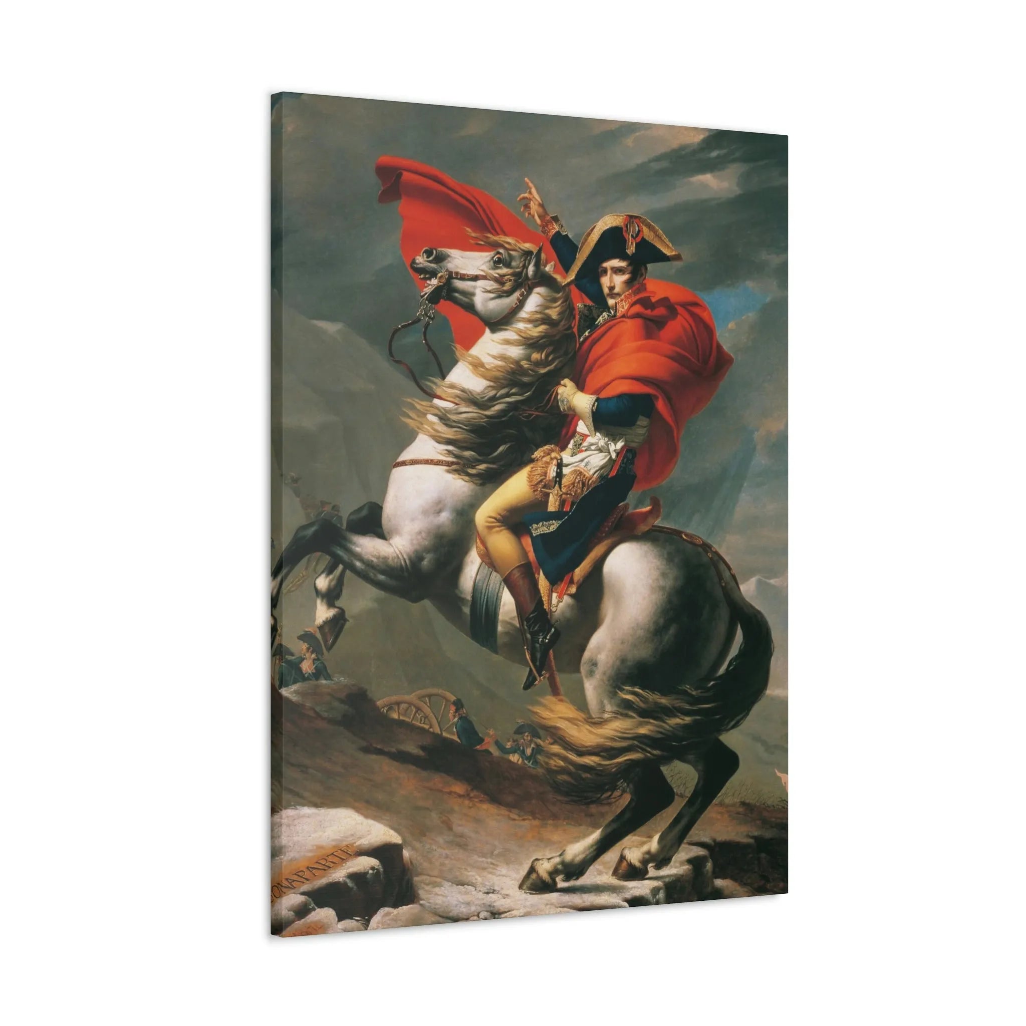 Napoleon Crossing the Alps Canvas Gallery Wraps