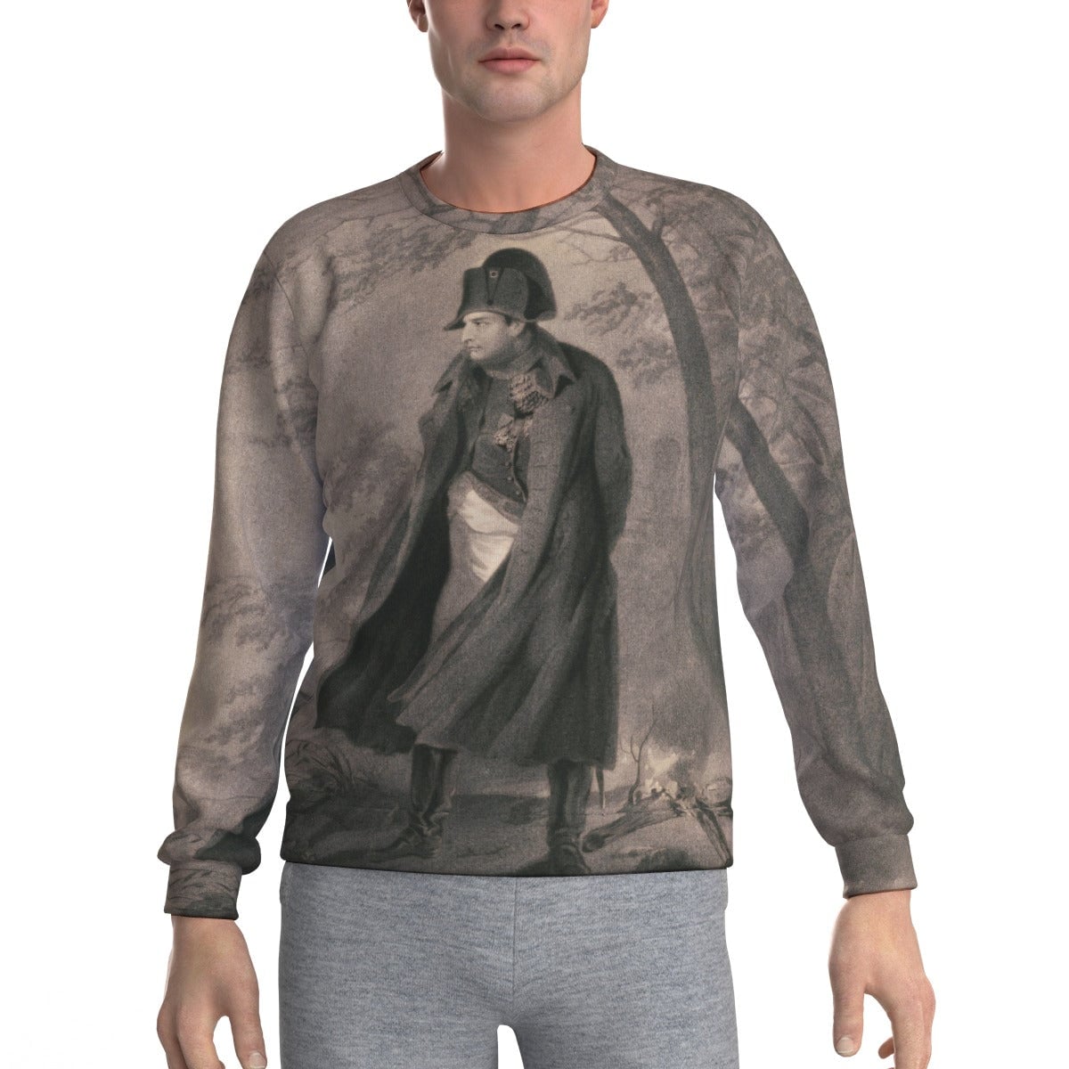 Napoleon I Full-Length Iconic Historical Portrait Sweatshirt