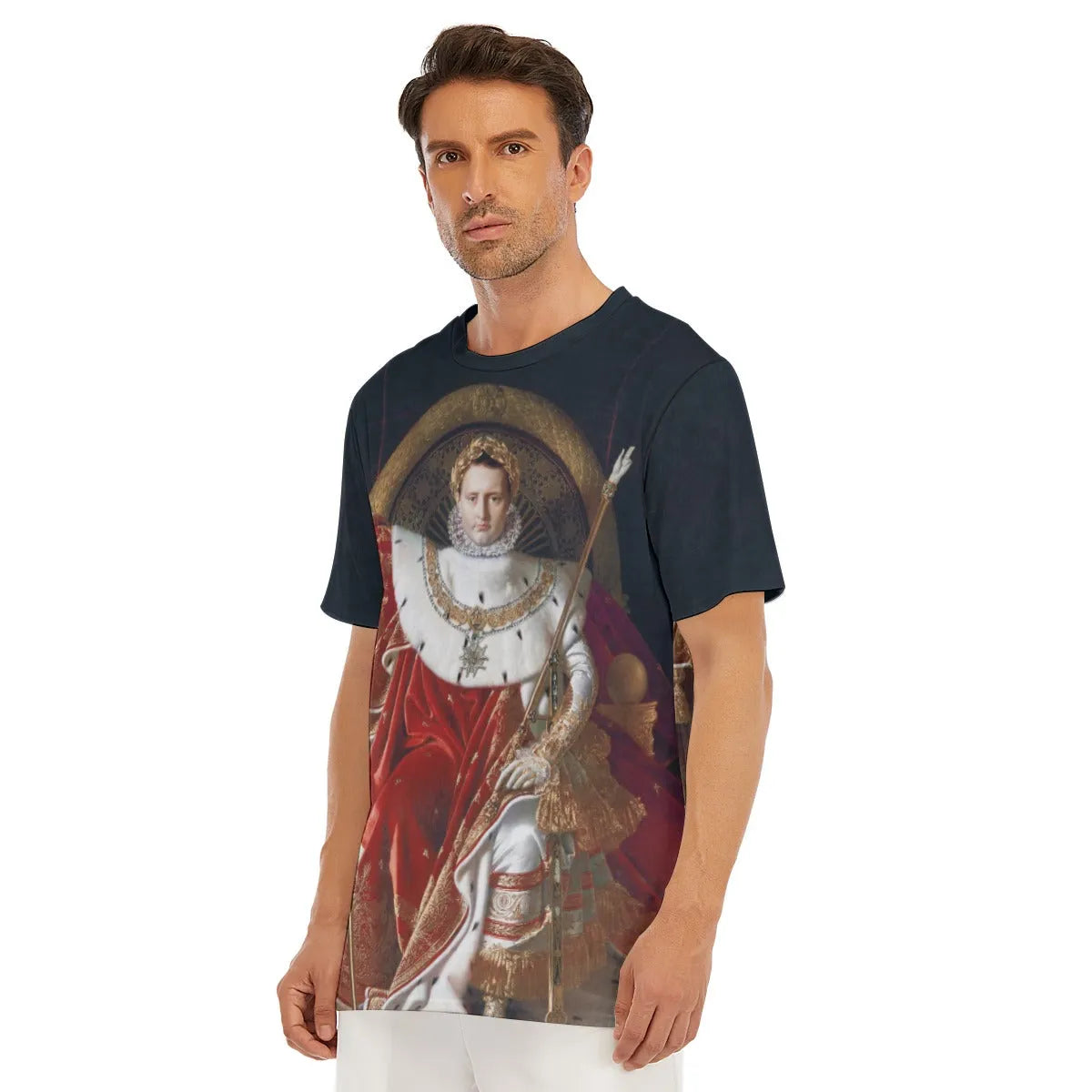 Napoleon I on His Imperial Throne Famous Painting T-Shirt