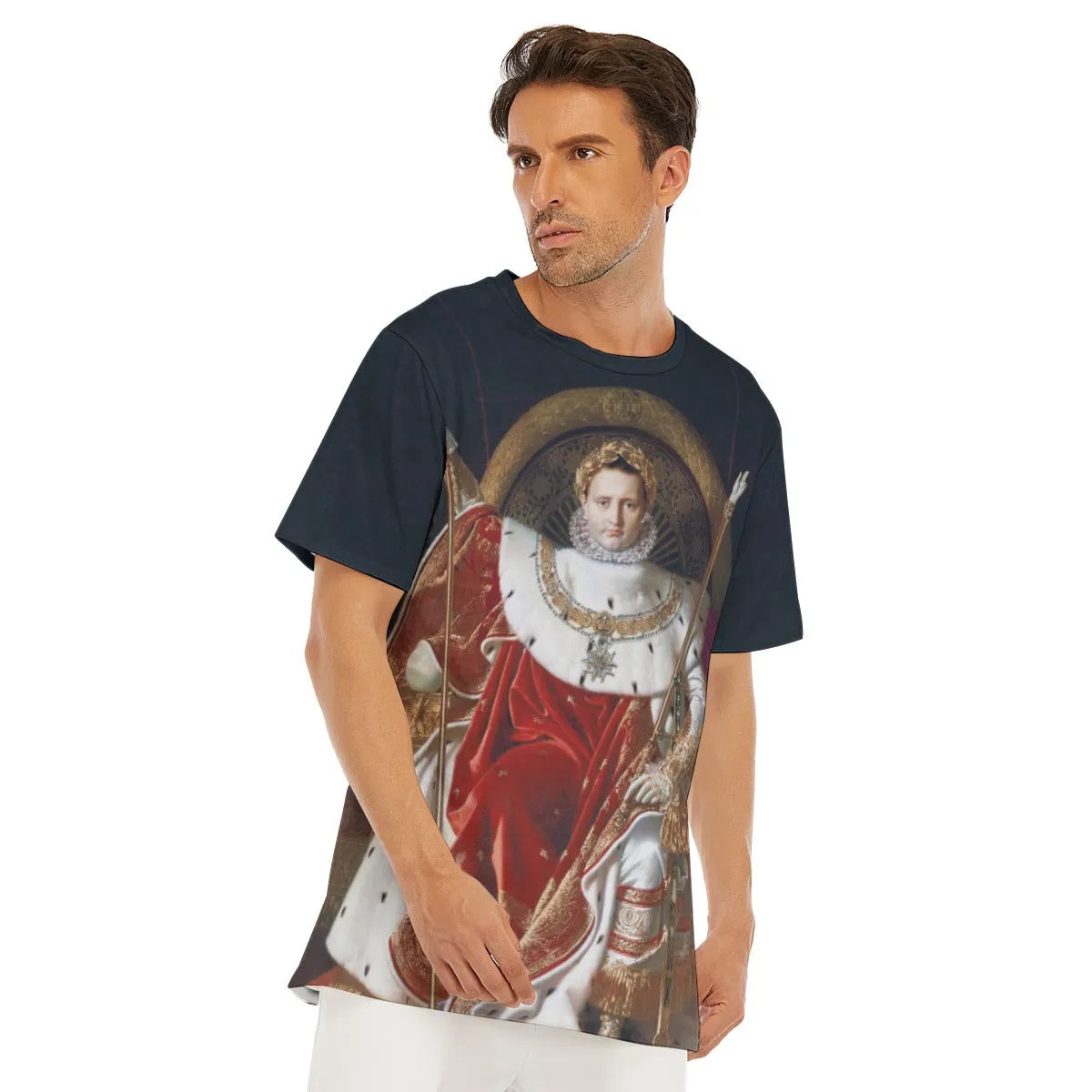 Napoleon I on His Imperial Throne Famous Painting T-Shirt