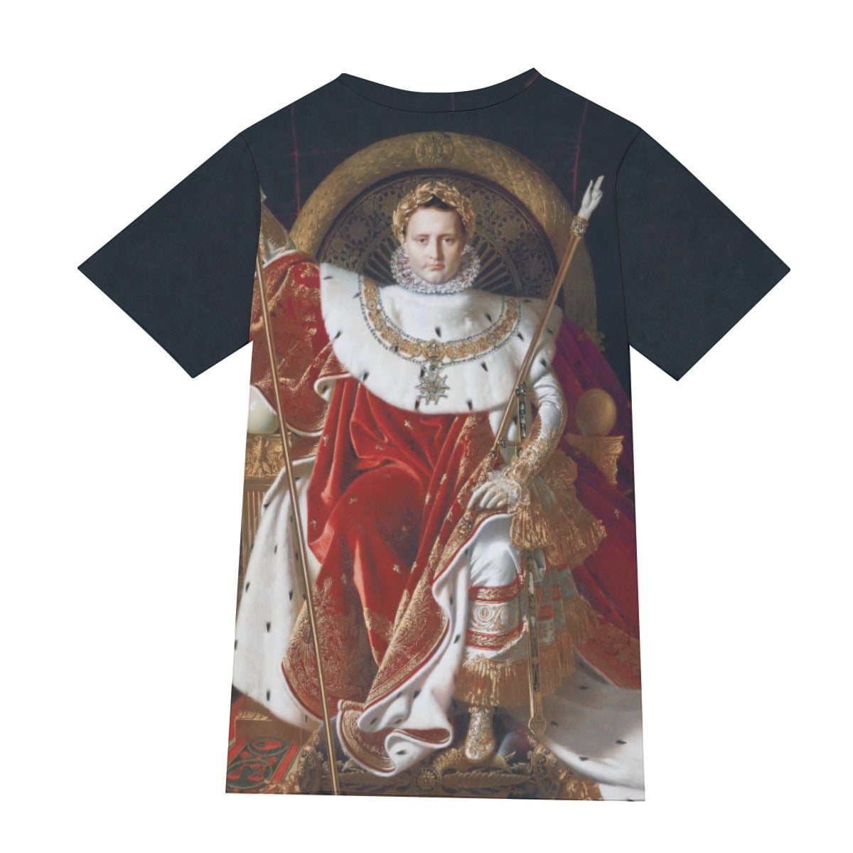 Napoleon I on His Imperial Throne Famous Painting T-Shirt