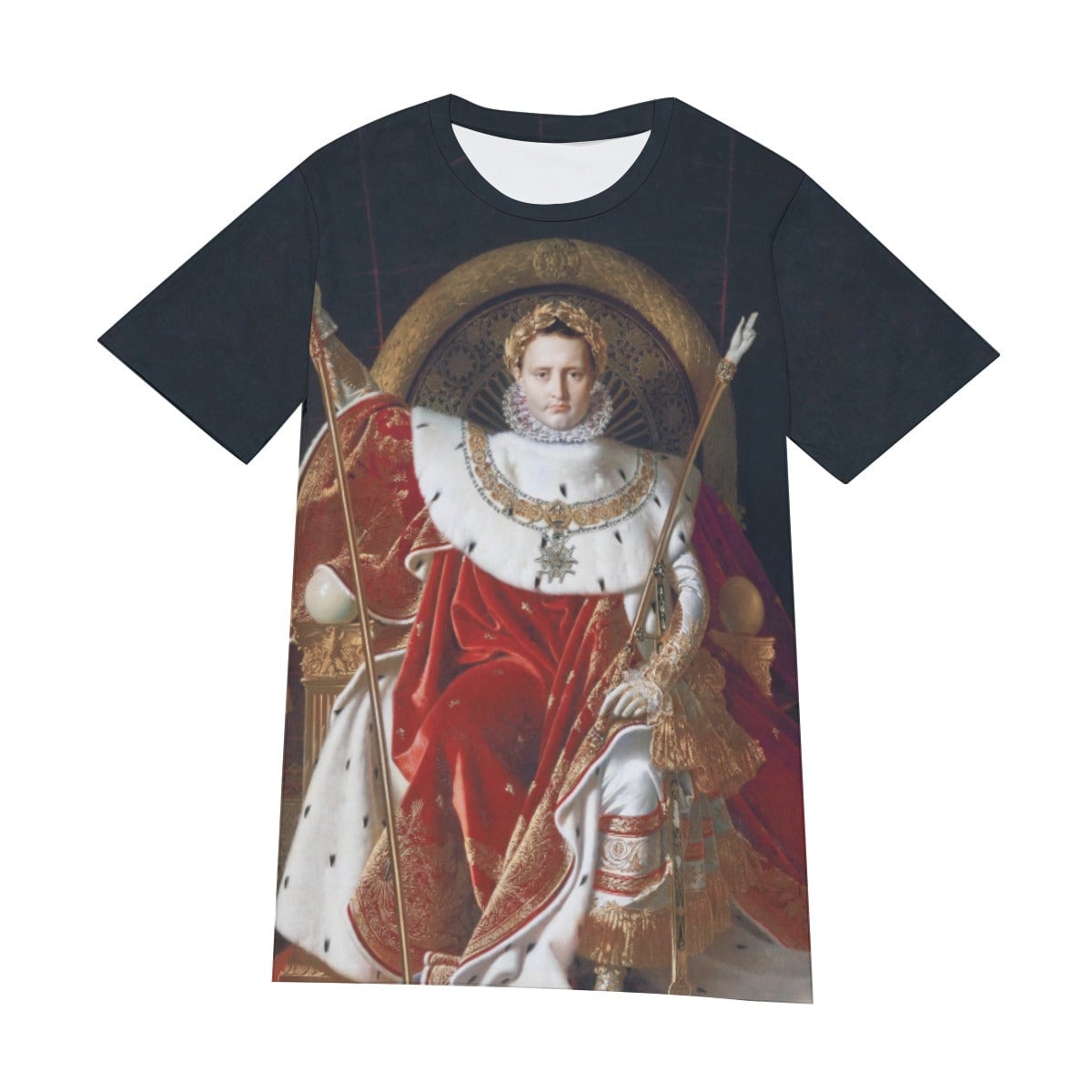 Napoleon I on His Imperial Throne Famous Painting T-Shirt