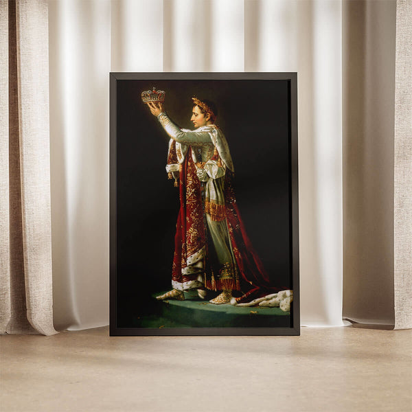 Historic Canvas Poster Napoleon Portrait Emperor